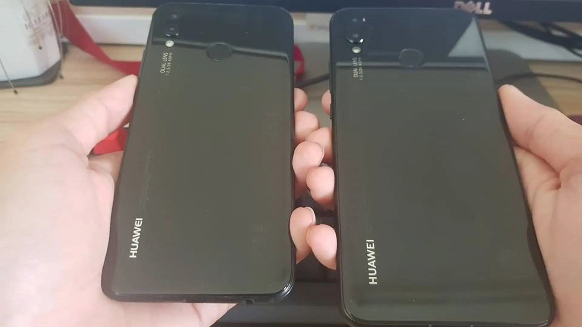 Đọ kích thước của Huawei Nova 3e và Nova 3i