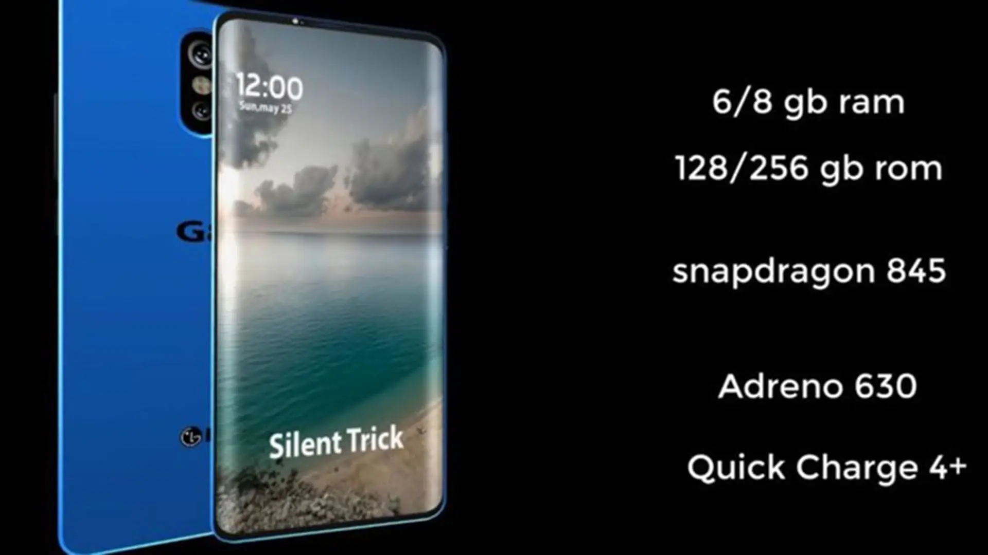 Xuất hiện hình ảnh LG G8 Infinity với màn hình cong quyến rũ