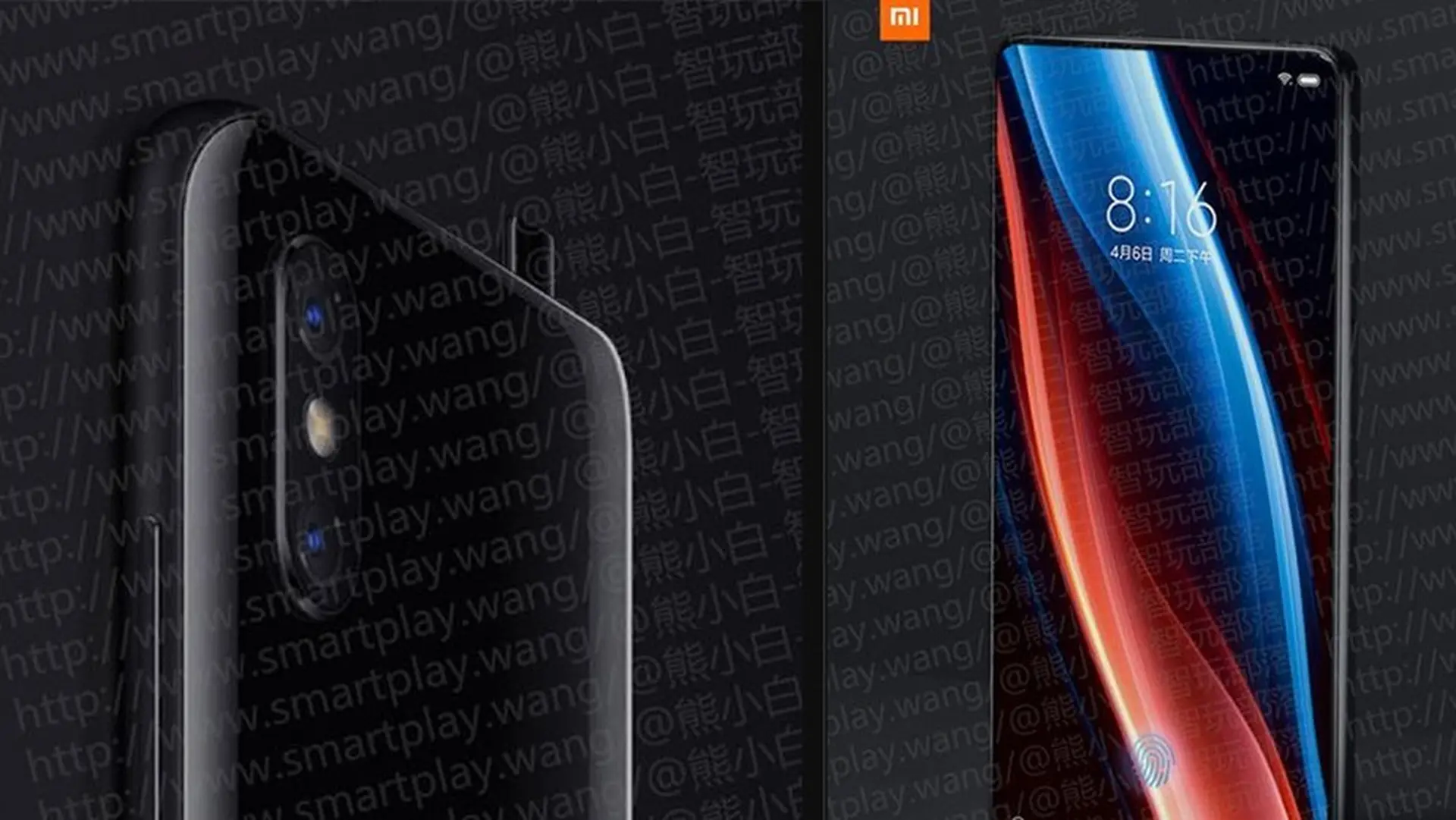 Lộ ảnh Xiaomi Mi Mix 3 không viền, không "tai thỏ", camera trượt