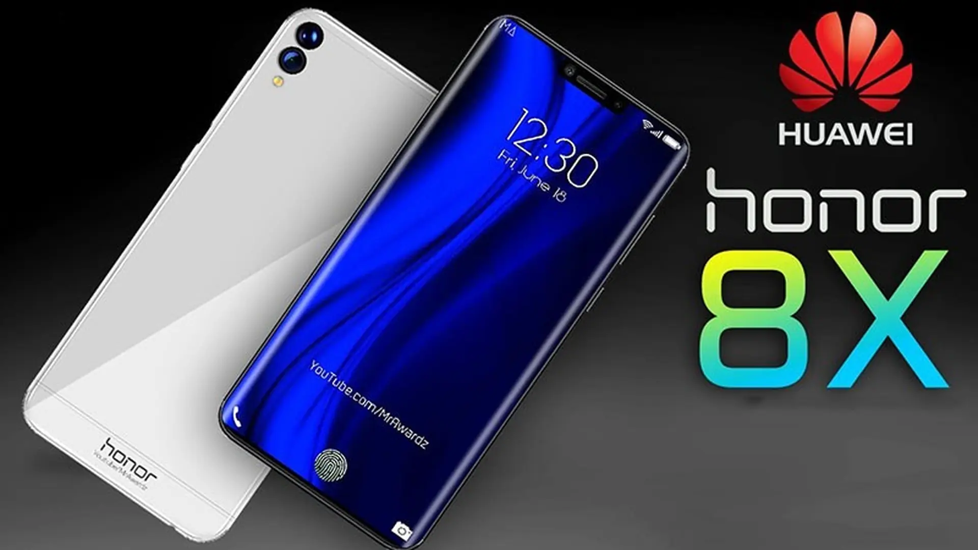 Xuất hiện hình ảnh mặt trước Honor 8X với màn hình tràn viền, có “tai thỏ”