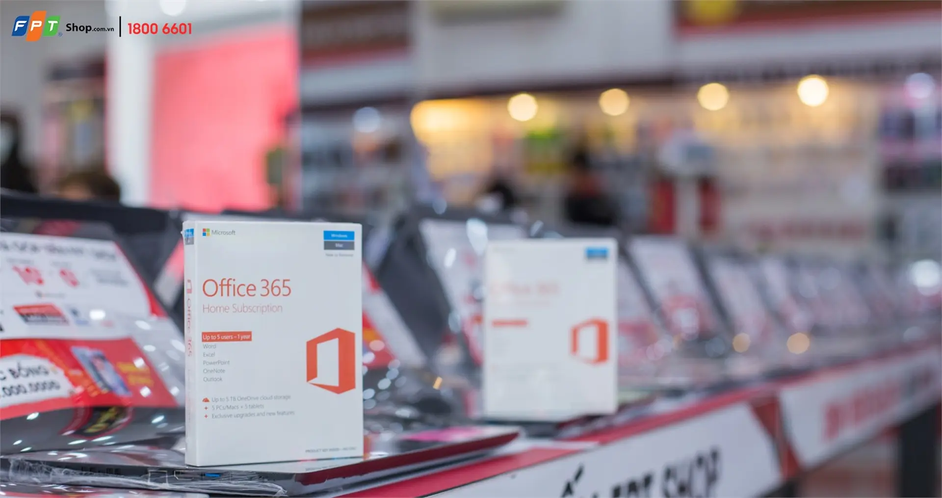 100% cơ hội sở hữu Windows 10 và Office bản quyền khi mua laptop tại FPT Shop