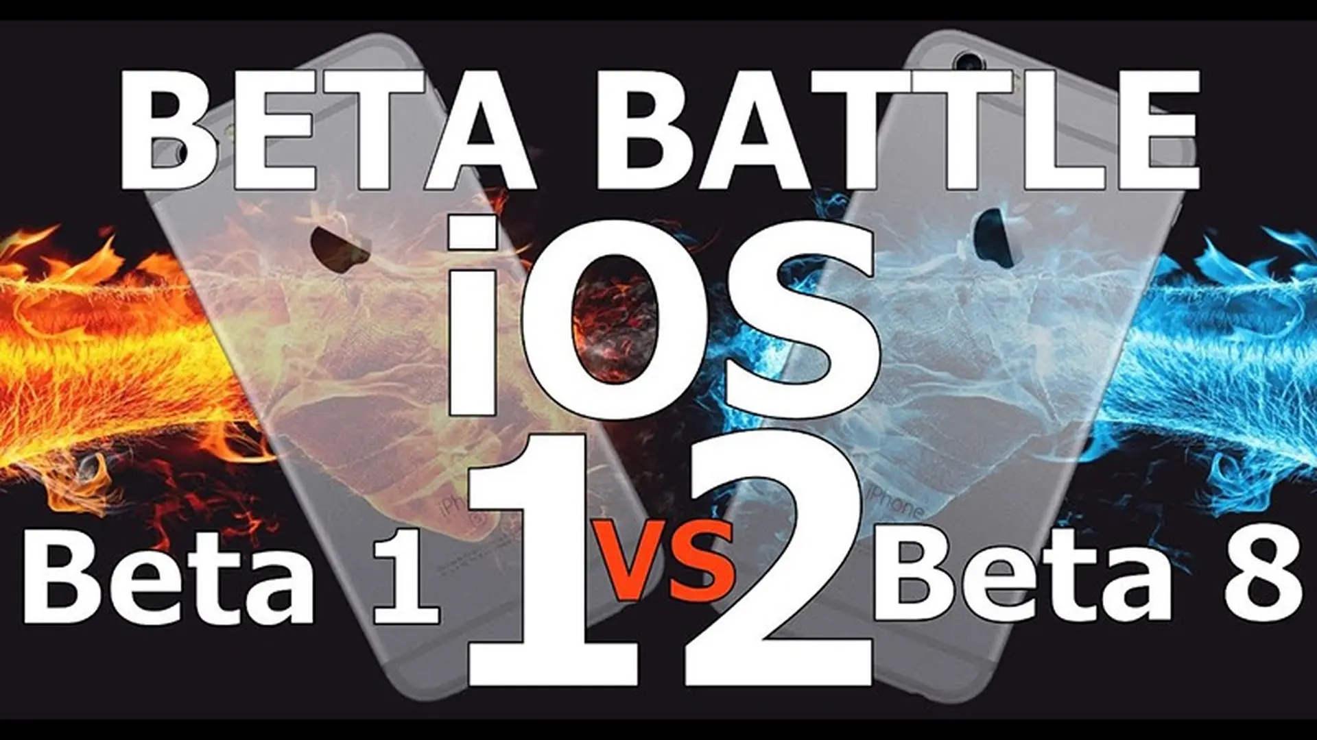 So sánh tốc độ iOS 12 beta 8 và iOS 12 beta 1: Nhanh hơn nhưng không đáng kể!