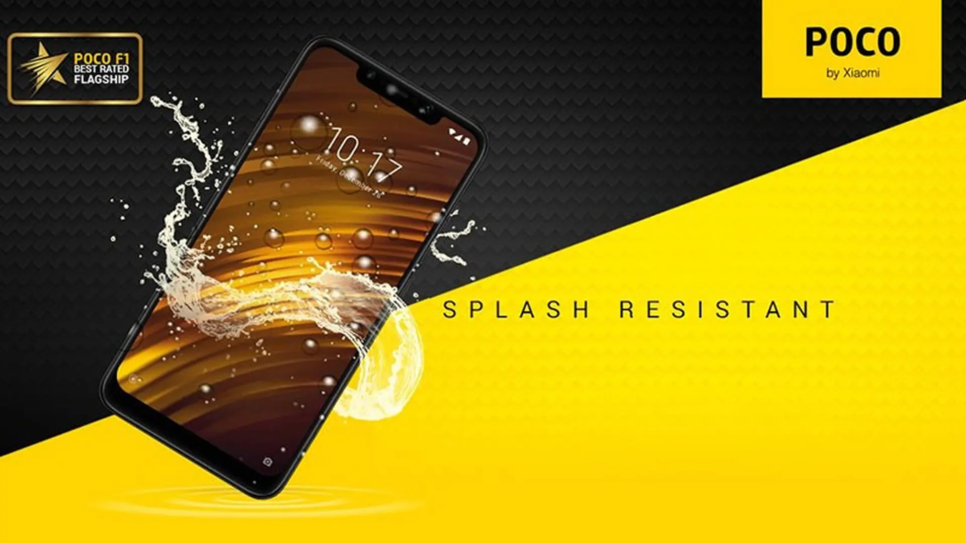 Pocophone F1 có khả năng chống thấm, hỗ trợ Quick Charge 4.0