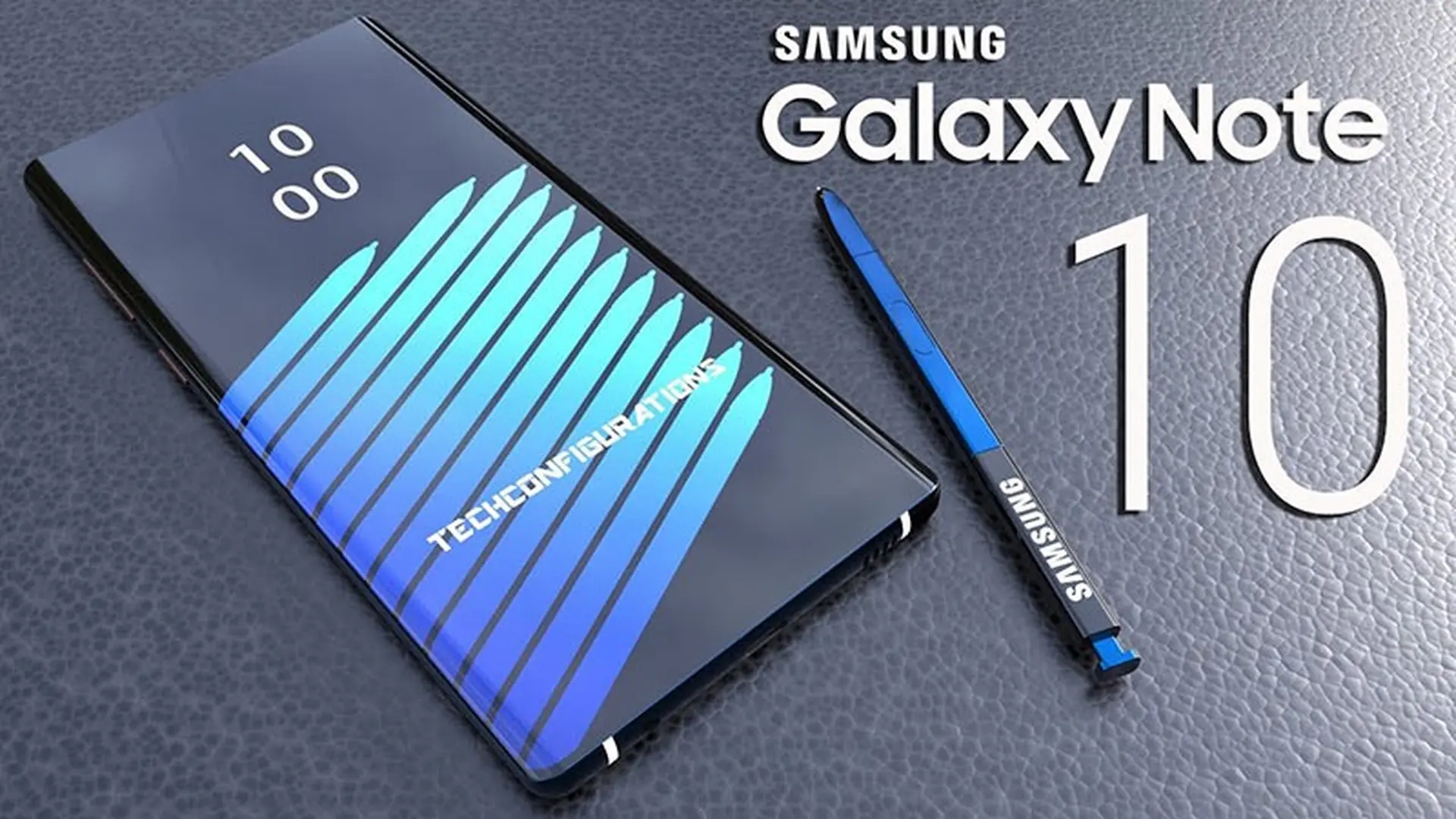 Galaxy Note10 bản concept đẹp hút hồn, Samfan bấn loạn