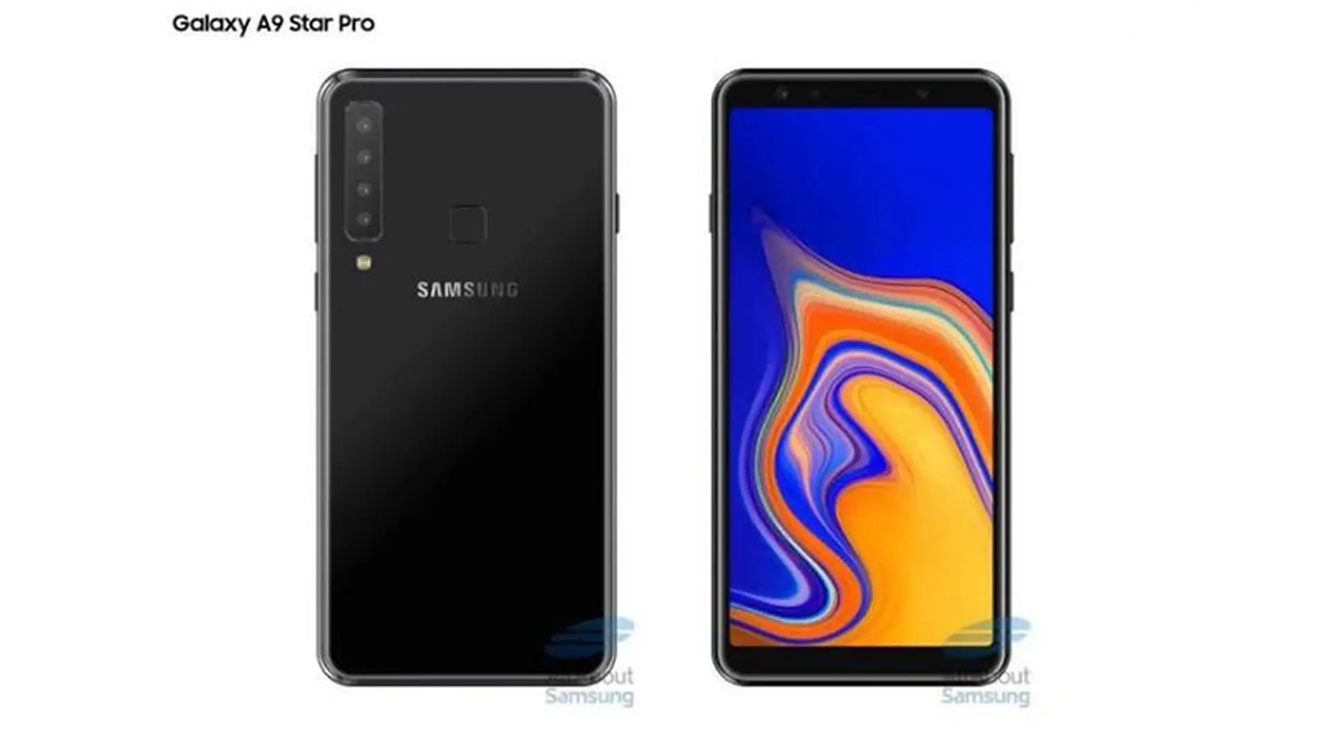 Galaxy A9 Star Pro đây rồi: Màn hình vô cực Infinity Display, 4 camera sau