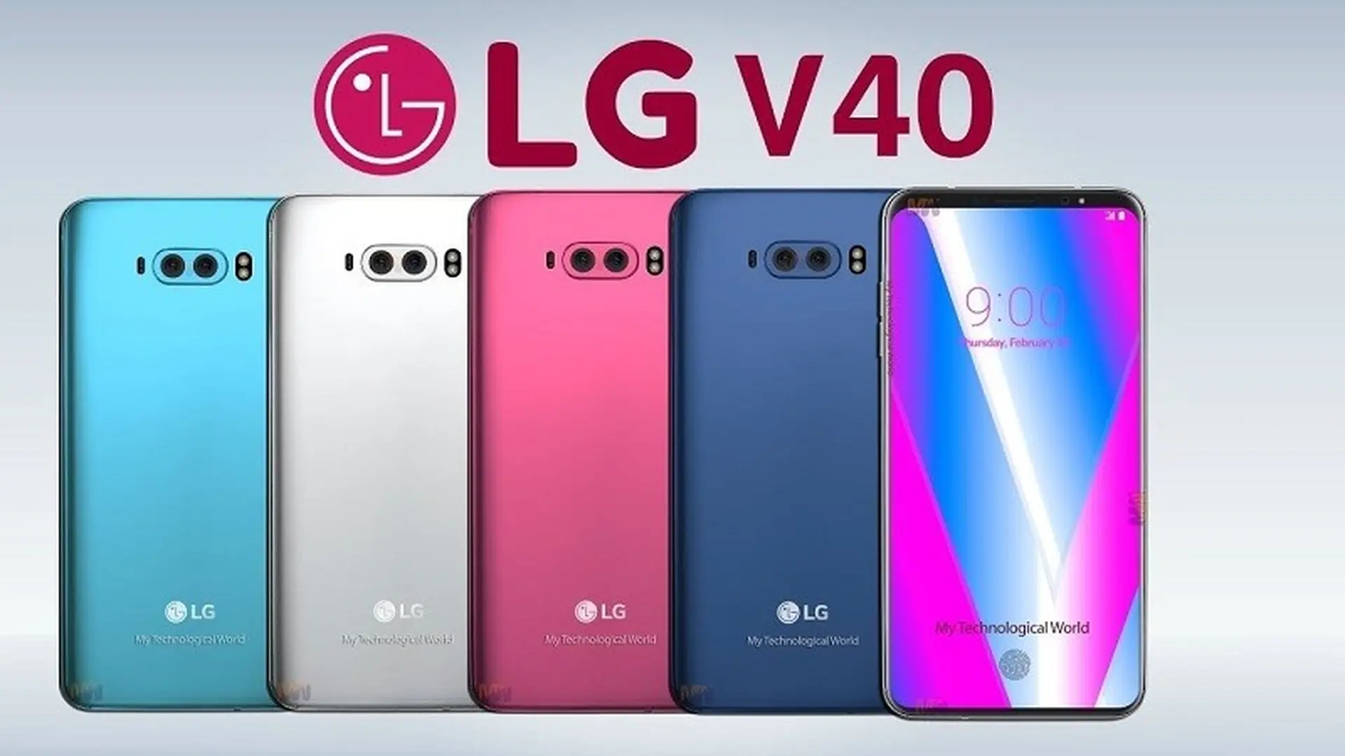 Rò rỉ cấu hình chi tiết LG V40 ThinQ: RAM 6GB, 5 camera