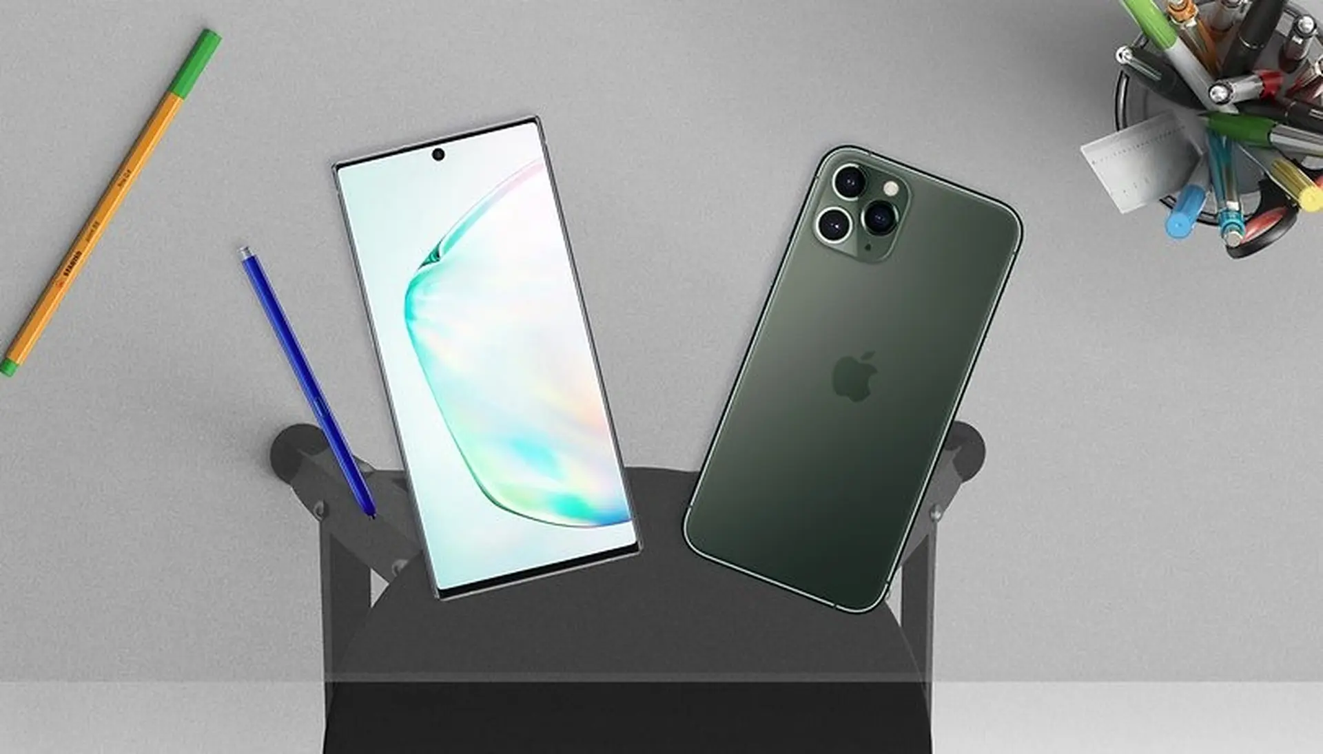 iPhone 11 Pro Max và Galaxy Note 10+: Ai có thời lượng pin dài hơn?