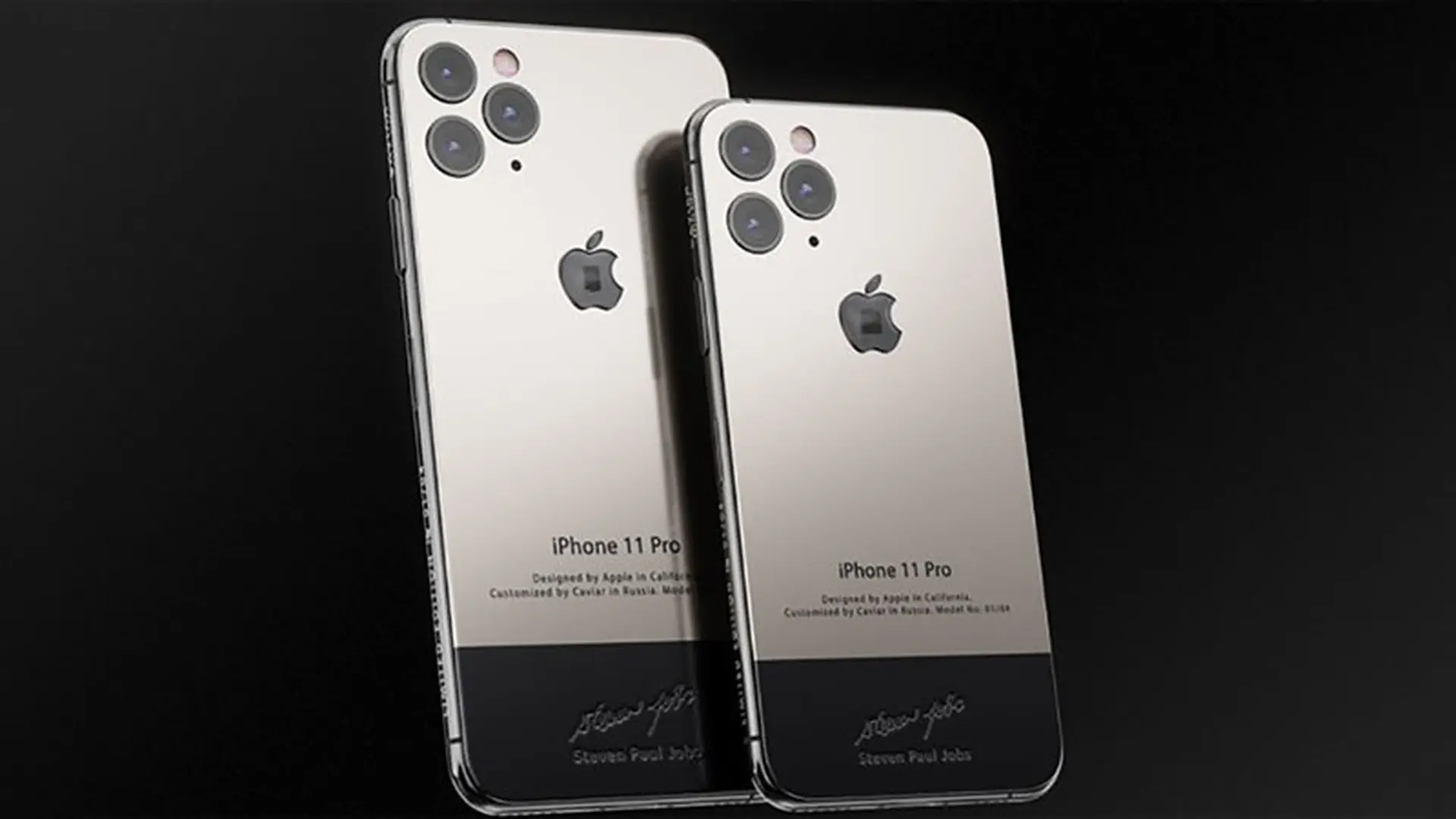 Caviar giới thiệu bản “độ” iPhone 11 Pro tưởng nhớ cố CEO Steve Jobs