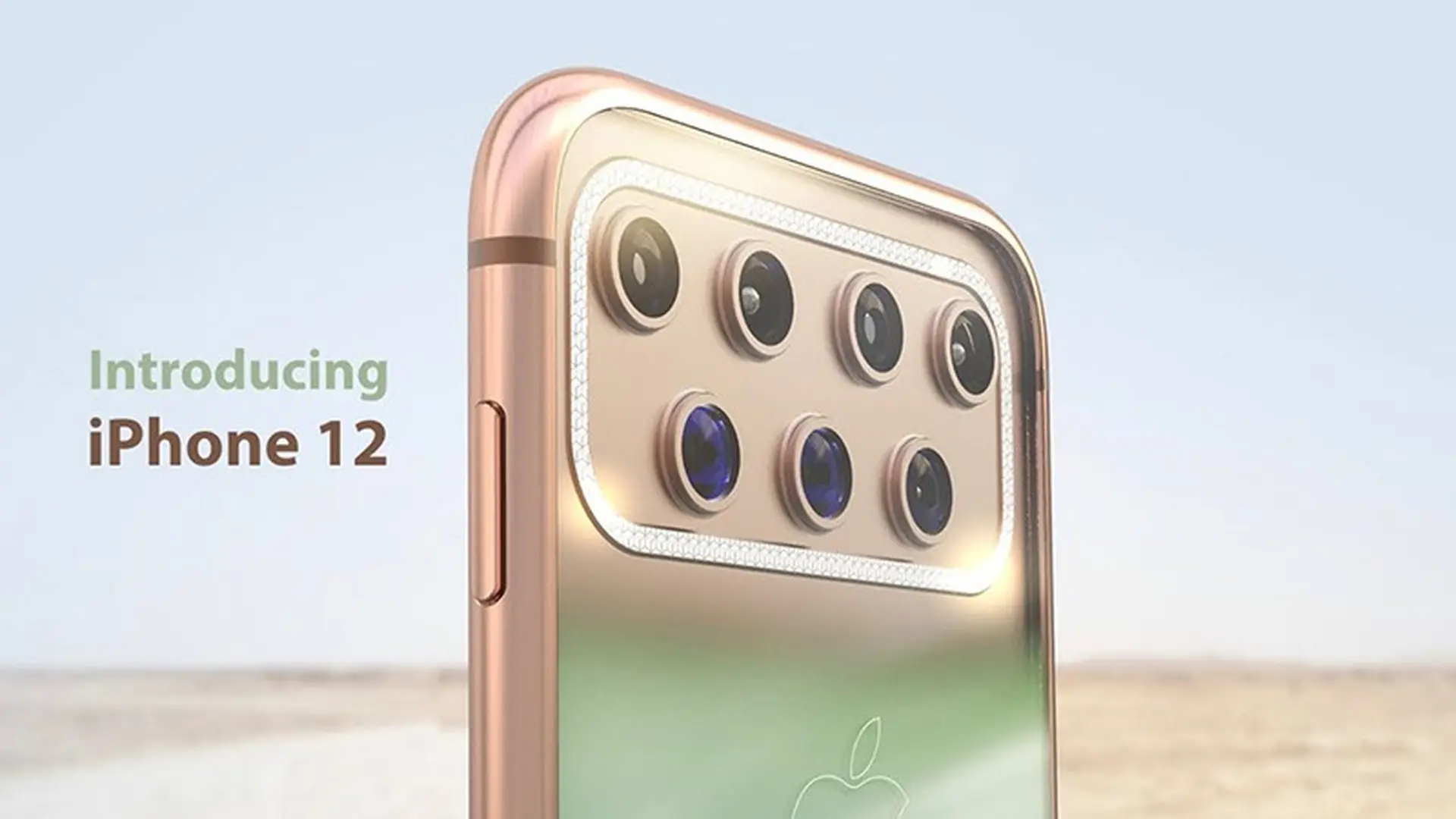 Tròn mắt trước concept iPhone 12 có hệ thống 7 camera sau