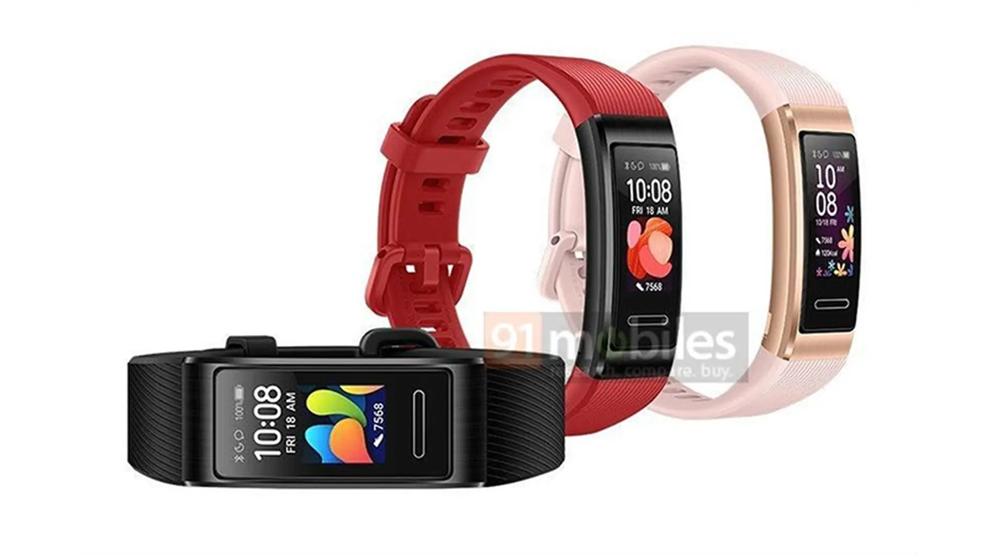 Huawei Band 4 Pro lộ ảnh render, sắp ra mắt?