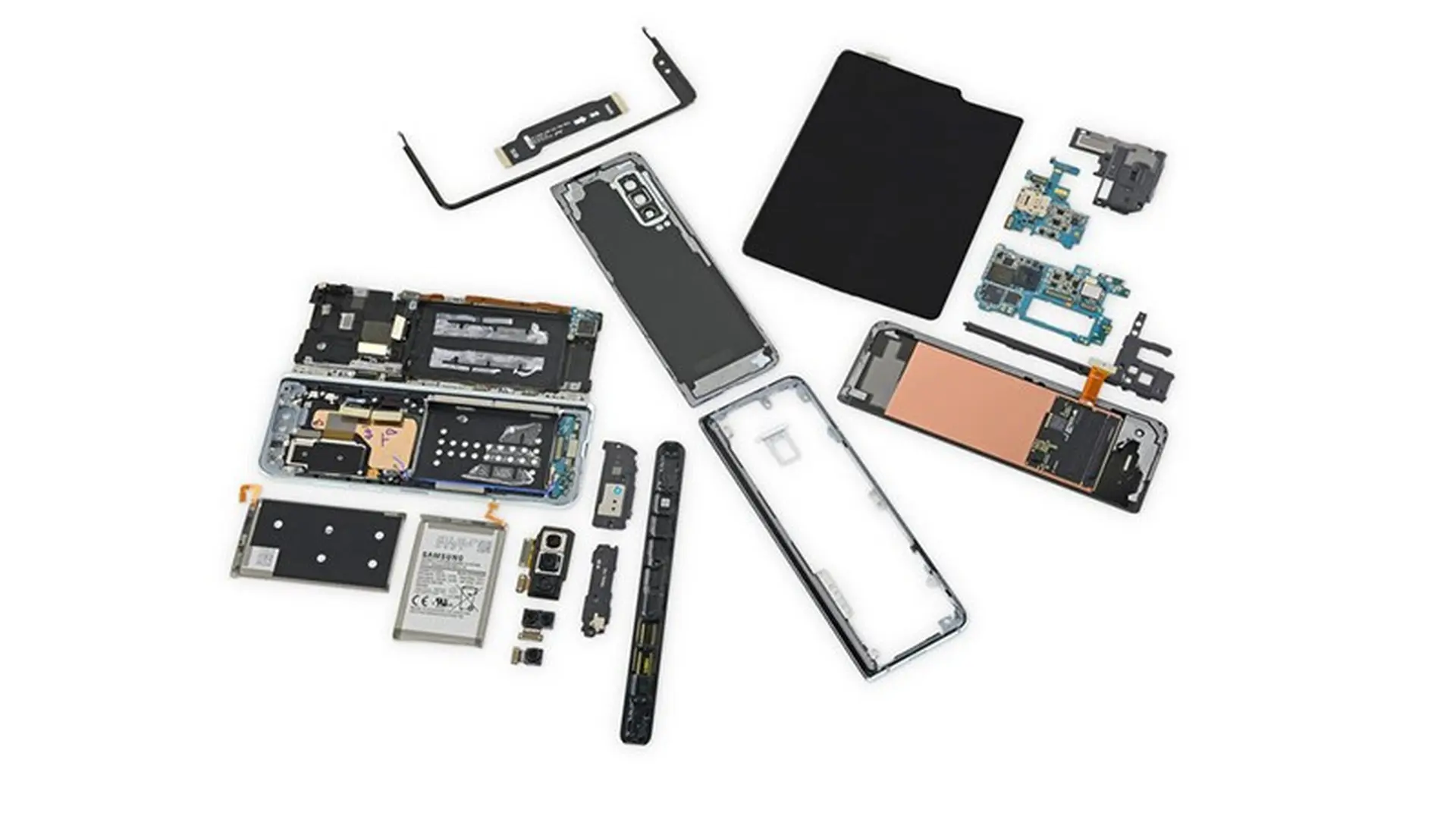 iFixit “mổ bụng” Galaxy Fold: Khó để sửa chữa, đạt 2/10 điểm