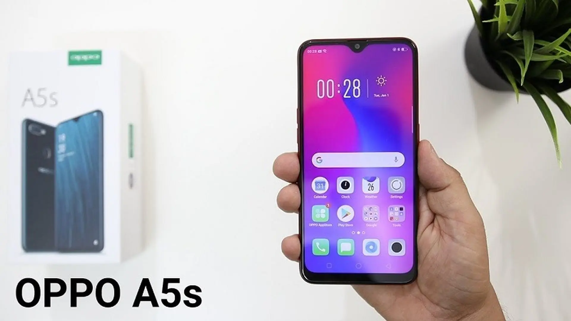OPPO A5s: Ngoại hình đơn giản, nội lực cuốn hút