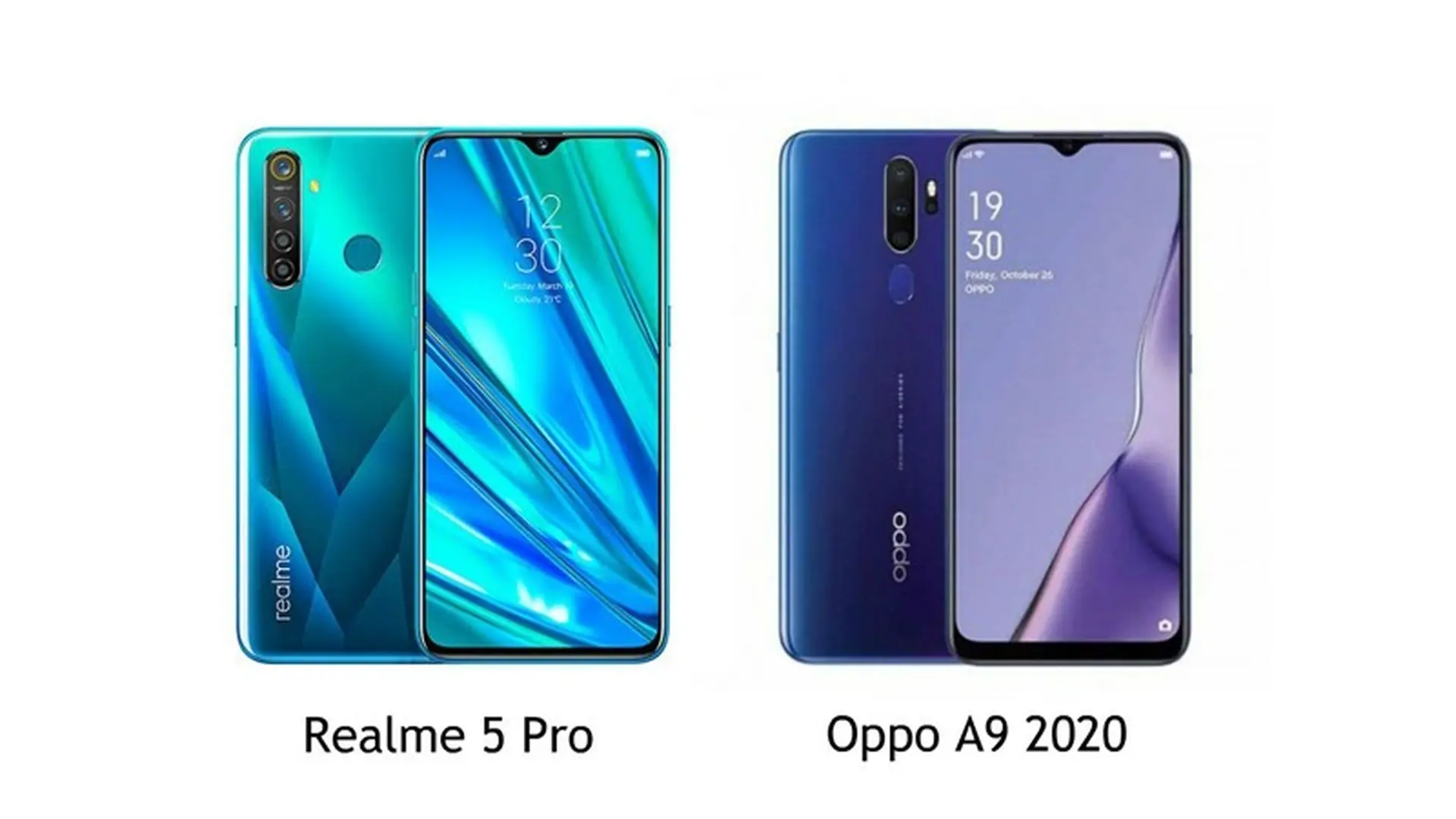 Cùng sở hữu 4 camera, bạn nên mua Realme 5 Pro hay Oppo A9 2020?