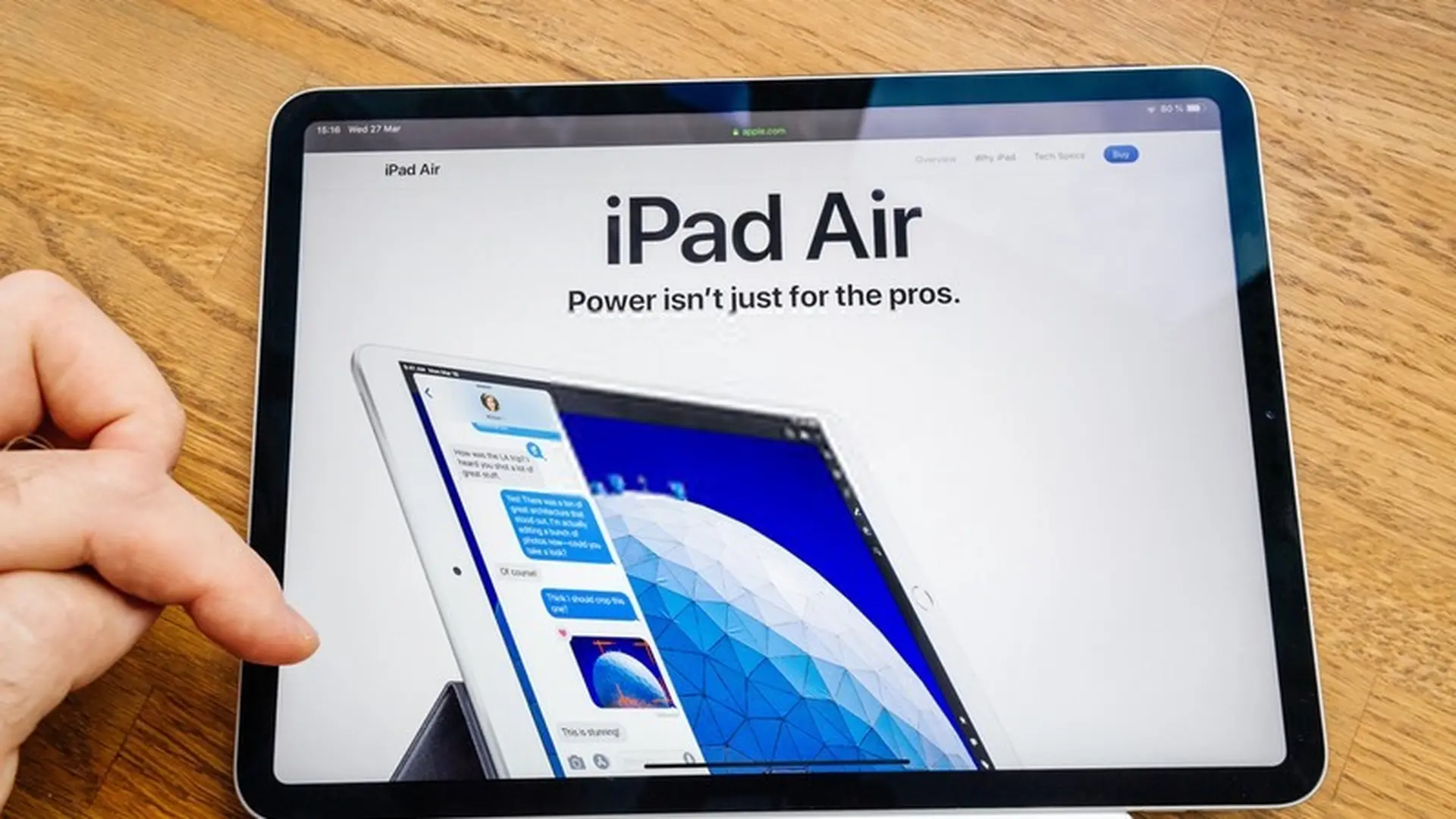 Điều chỉnh màn hình và cỡ chữ trên iPadOS 13
