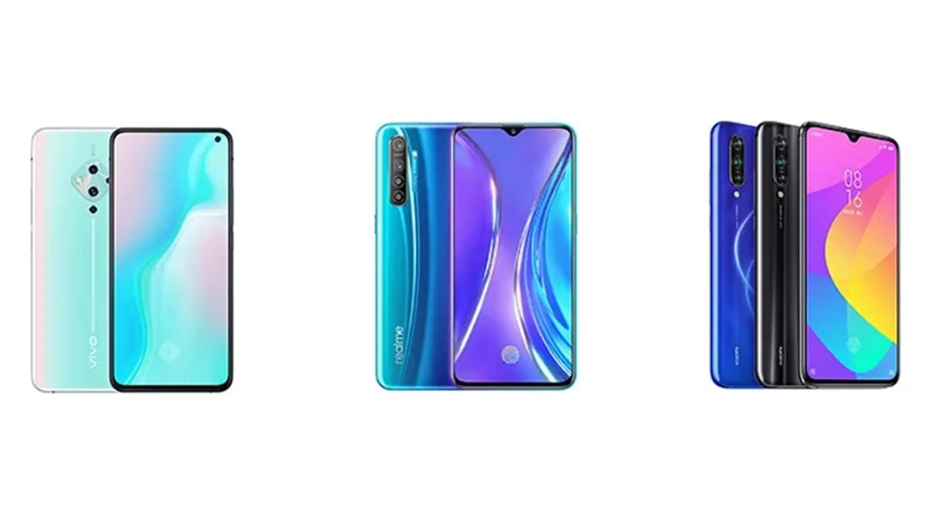 So sánh cấu hình Vivo S5 với Realme X2 và Xiaomi Mi CC9: Mèo nào cắn mỉu nào?