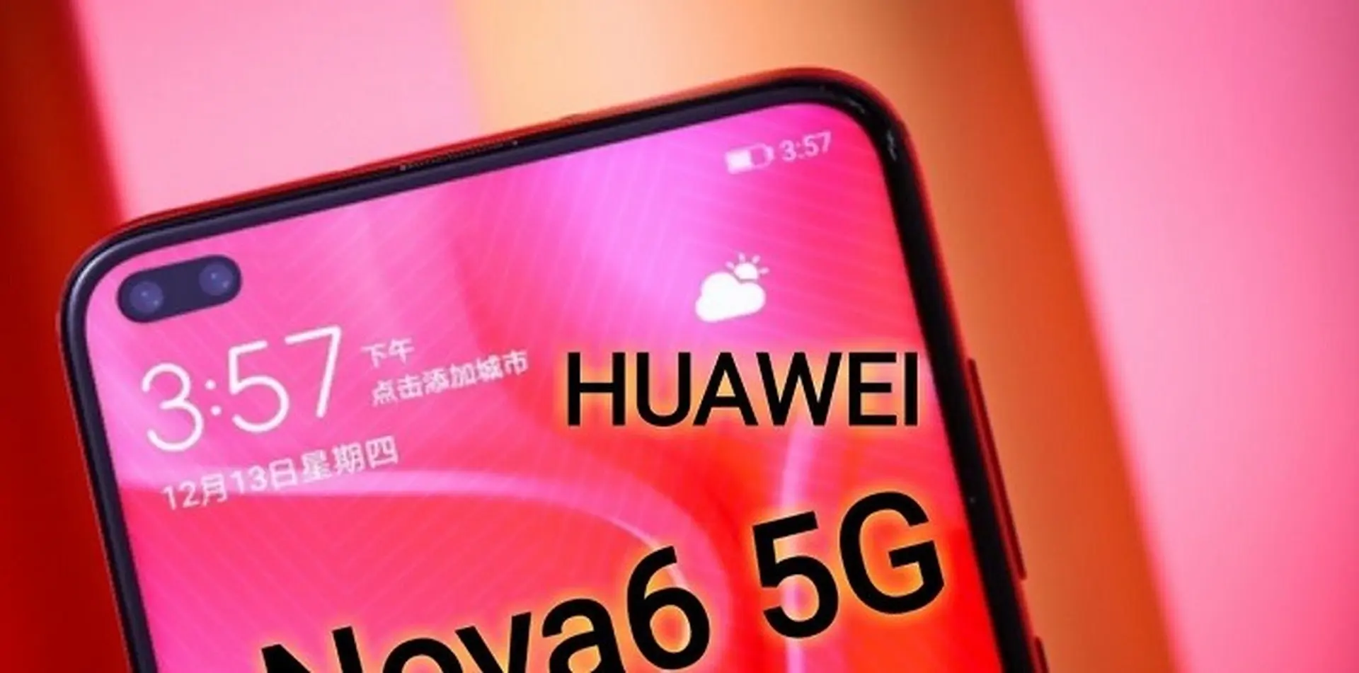 Huawei Nova 6 lộ teaser mới, sẽ có kết nối mạng 5G tốc độ cao