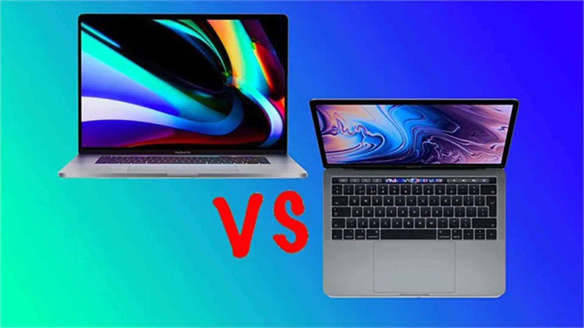 So sánh MacBook Pro 16 inch và MacBook Pro 13 inch