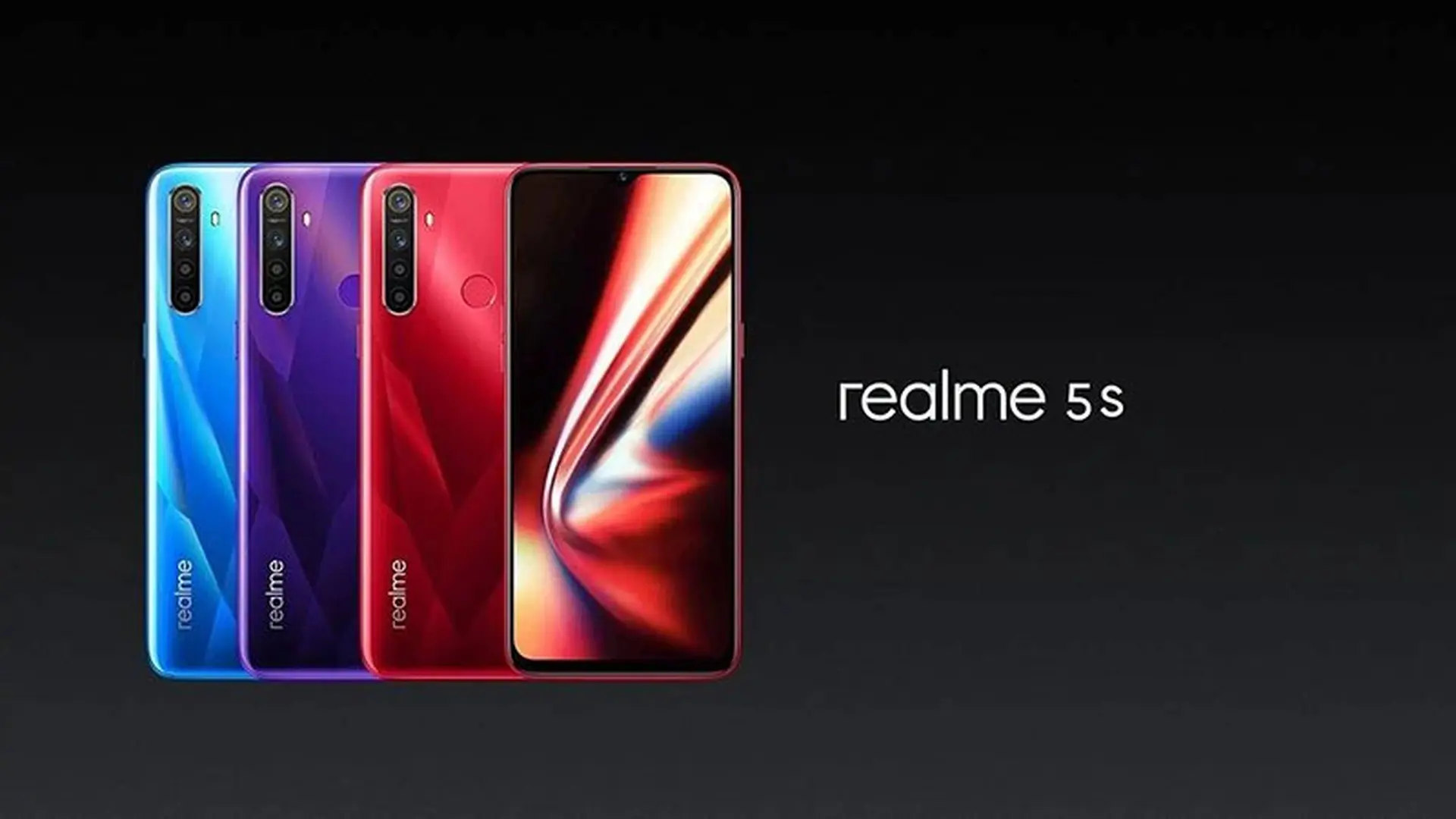 Realme 5s với pin 5000 mAh, 4 camera sau 48MP ra mắt, giá chỉ từ 3.2 triệu đồng