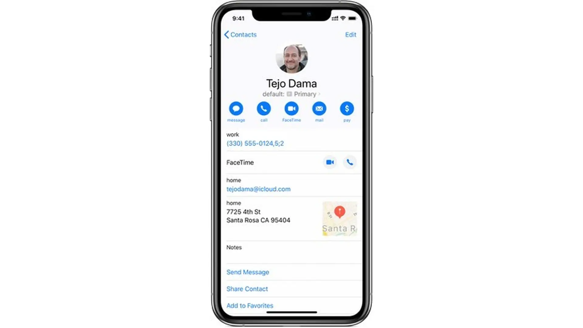 Sử dụng Danh bạ từ ứng dụng Điện thoại trên iOS 13