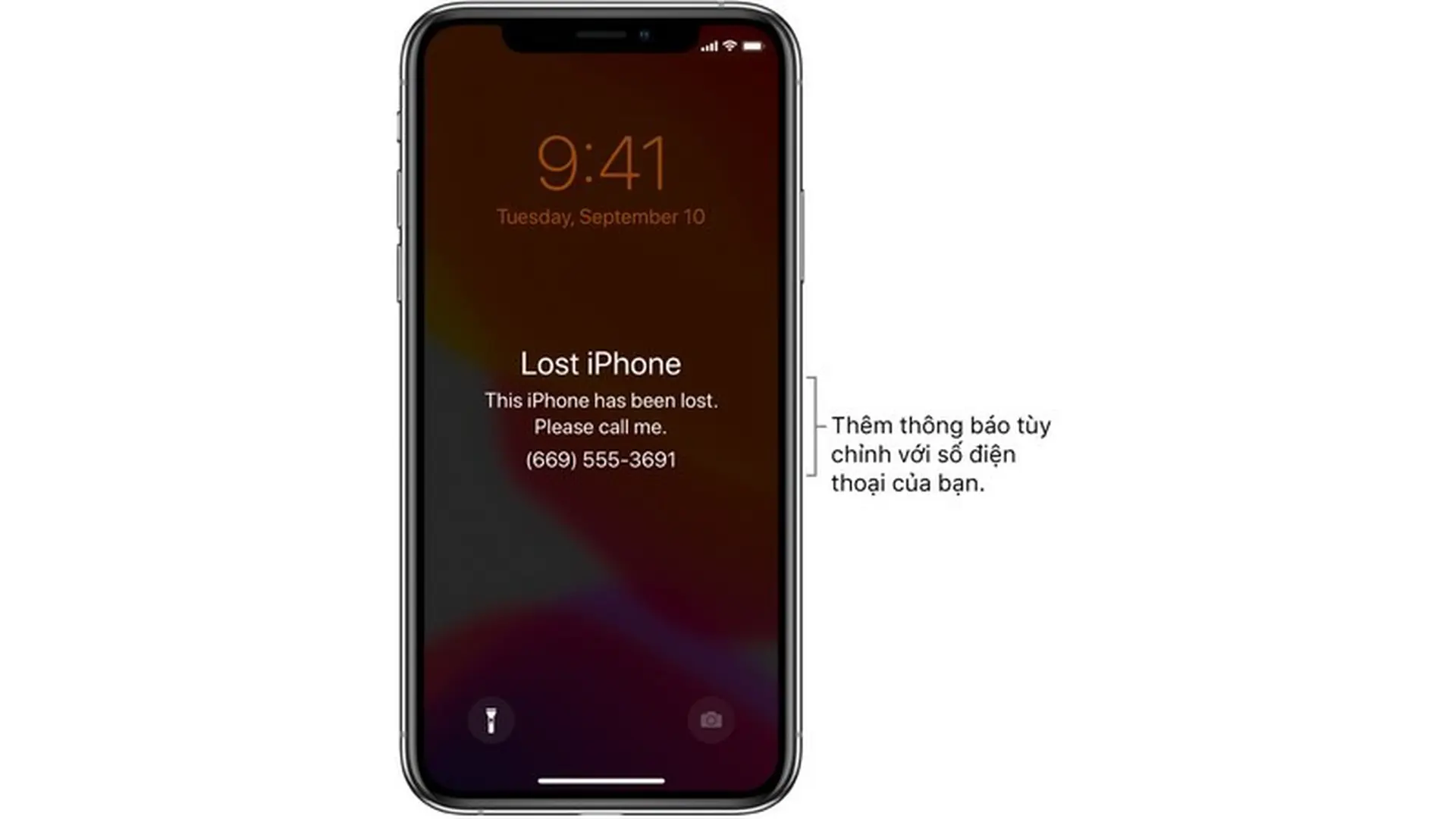 Đánh dấu thiết bị là đã mất trên iOS 13