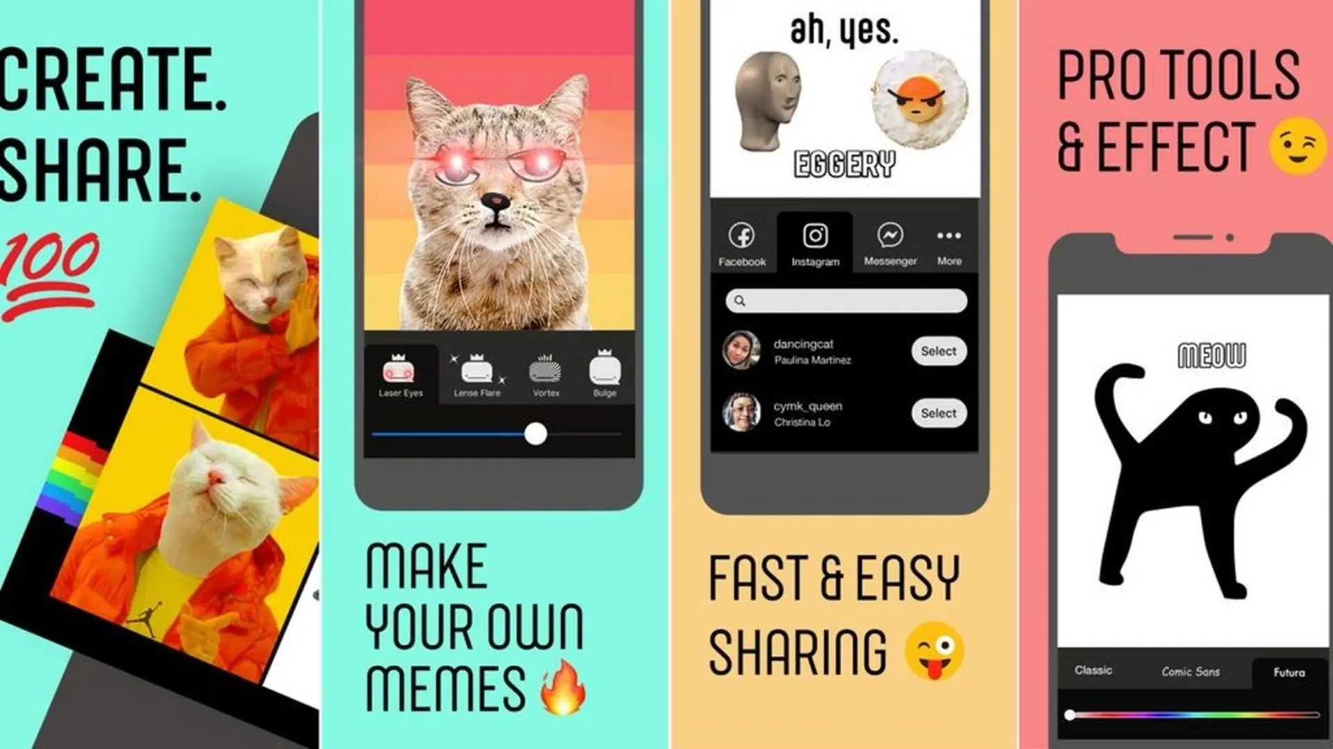 Facebook trình làng Whale, ứng dụng chuyên tạo và chia sẻ ảnh meme
