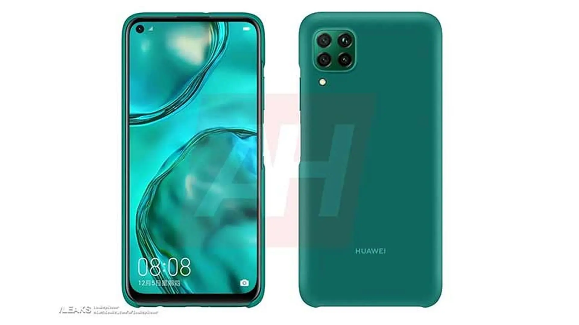Huawei Nova 6 SE lộ toàn bộ thiết kế qua ảnh render
