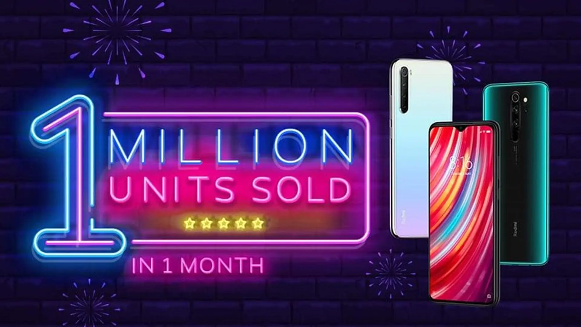 Redmi Note 8 và Note 8 Pro bán được 1 triệu chiếc trong một tháng tại Ấn Độ