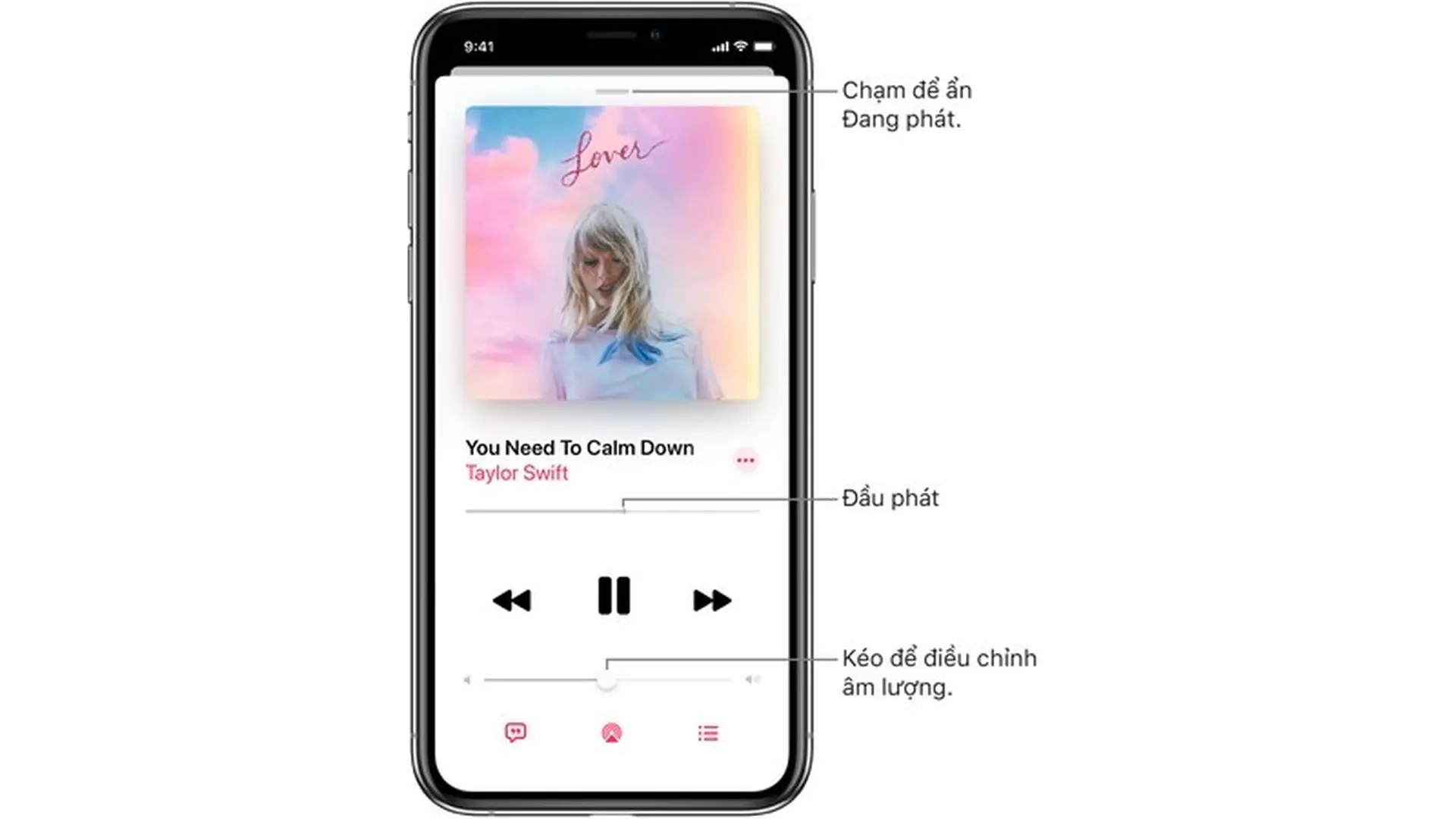 Phát nhạc trên iOS 13