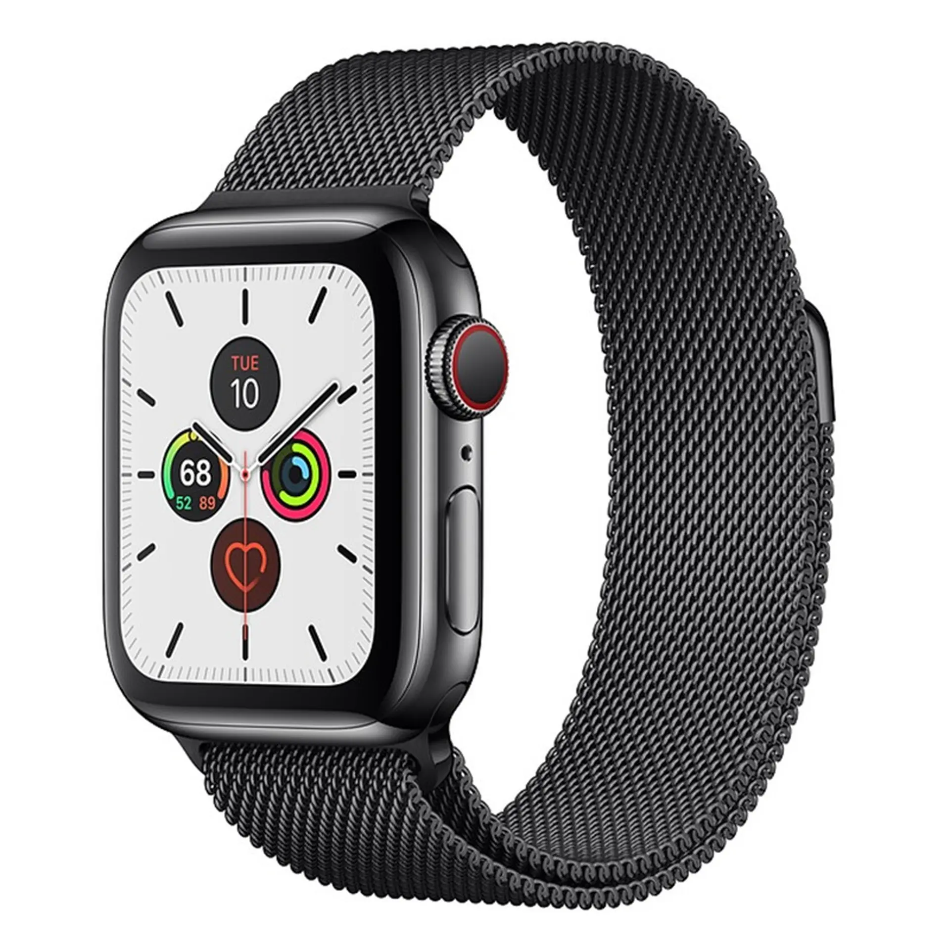 Apple Watch Series 5 GPS + Cellular, 40mm viền thép dây Milanese Loop