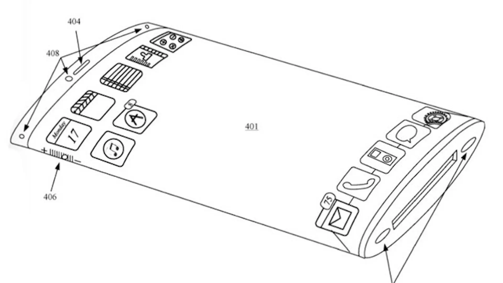 Apple nộp bằng sáng chế màn hình mới cho iPhone