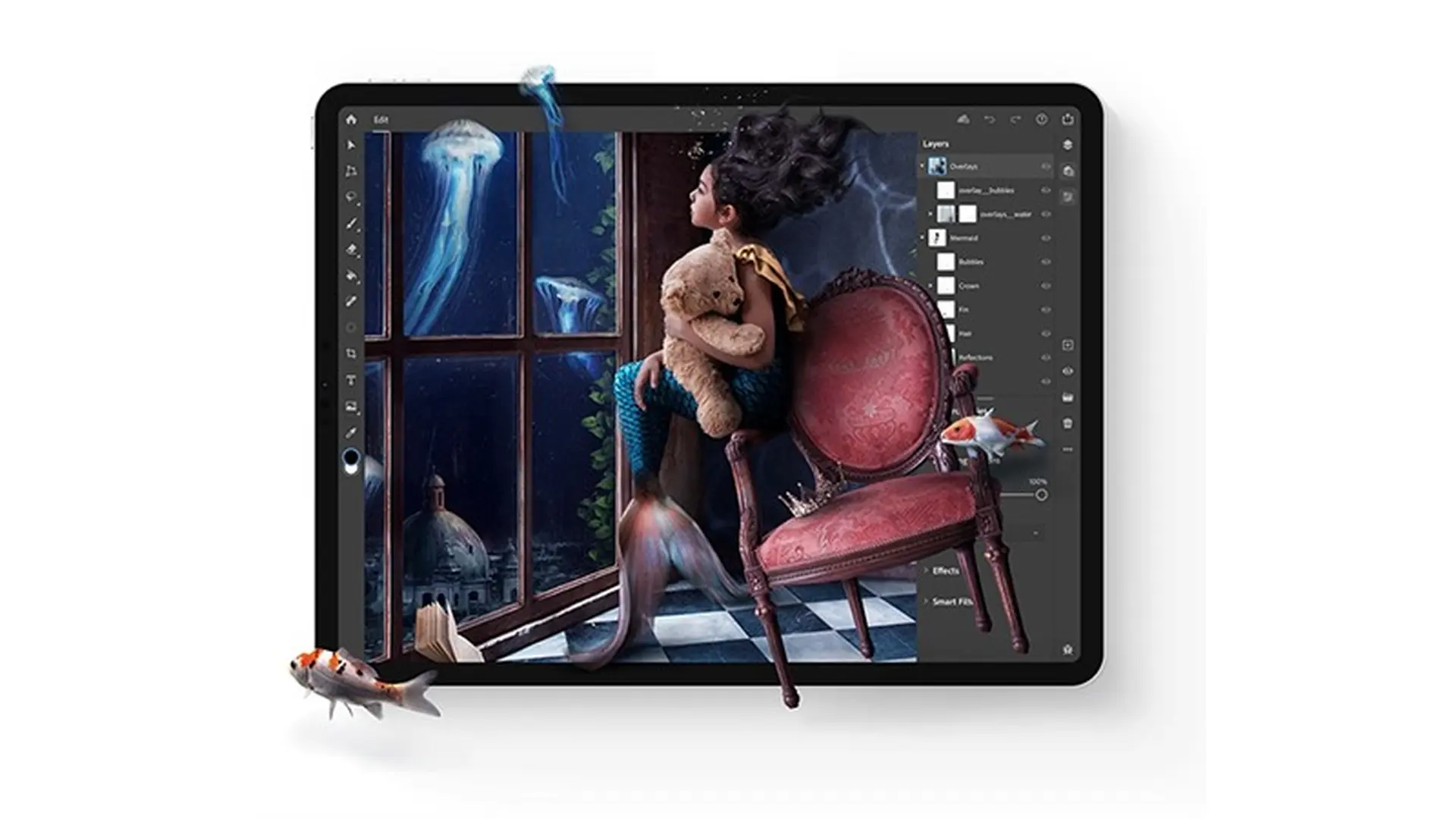 Adobe Photoshop bản full chính thức ra mắt trên iPad