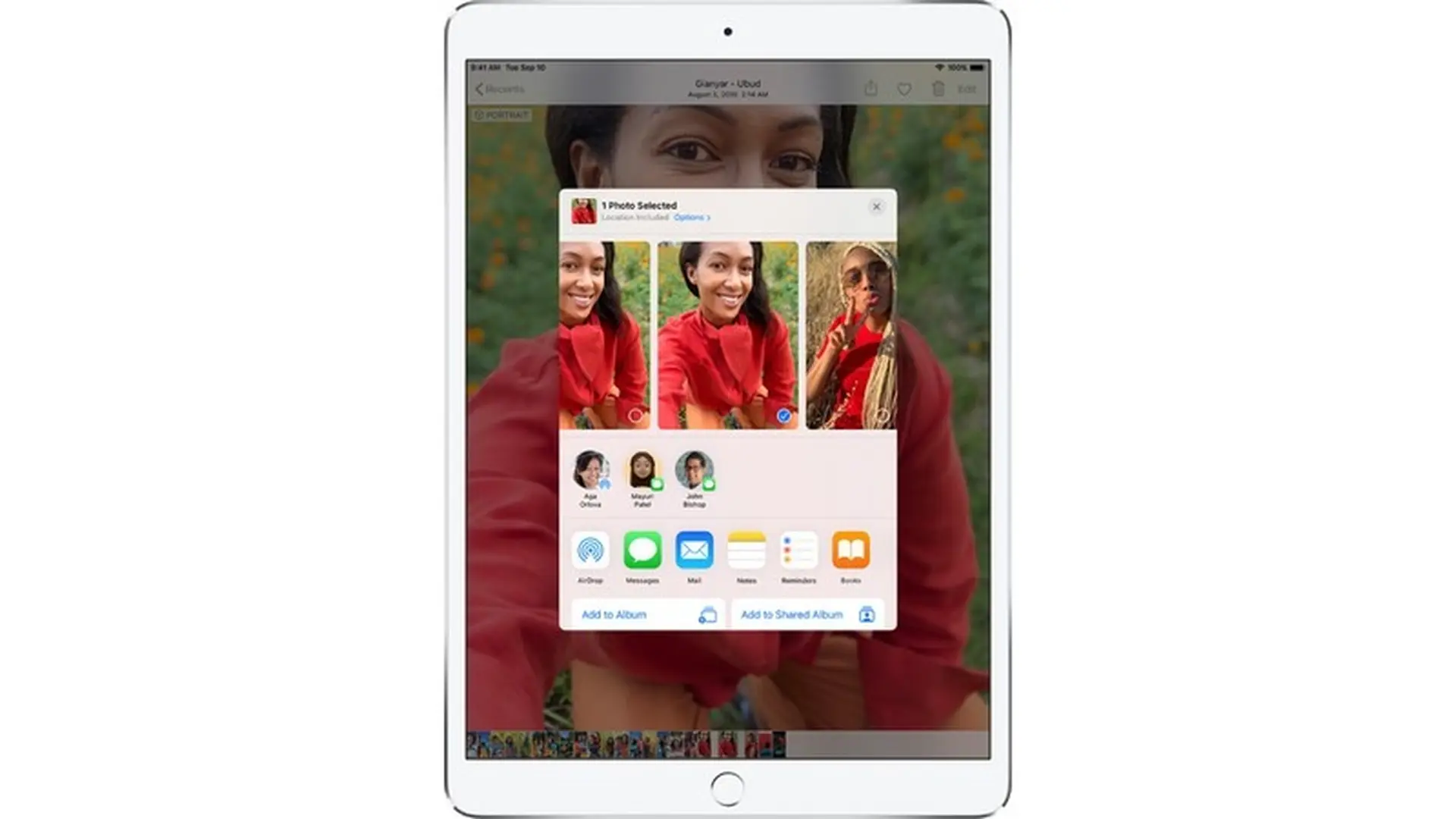 Chia sẻ ảnh và video trên iPadOS 13