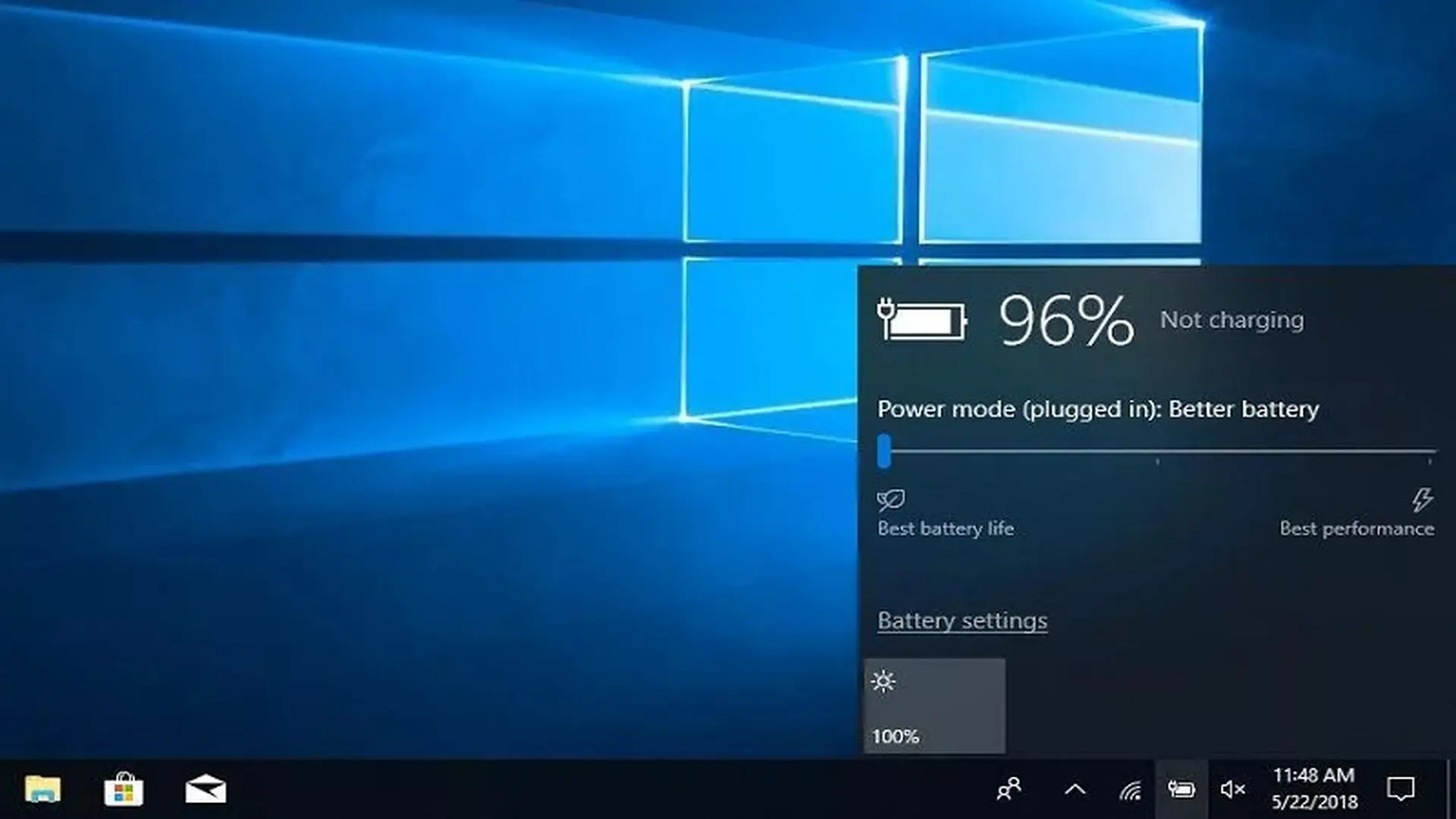 Cách khắc phục mất biểu tượng pin trên taskbar Win 10