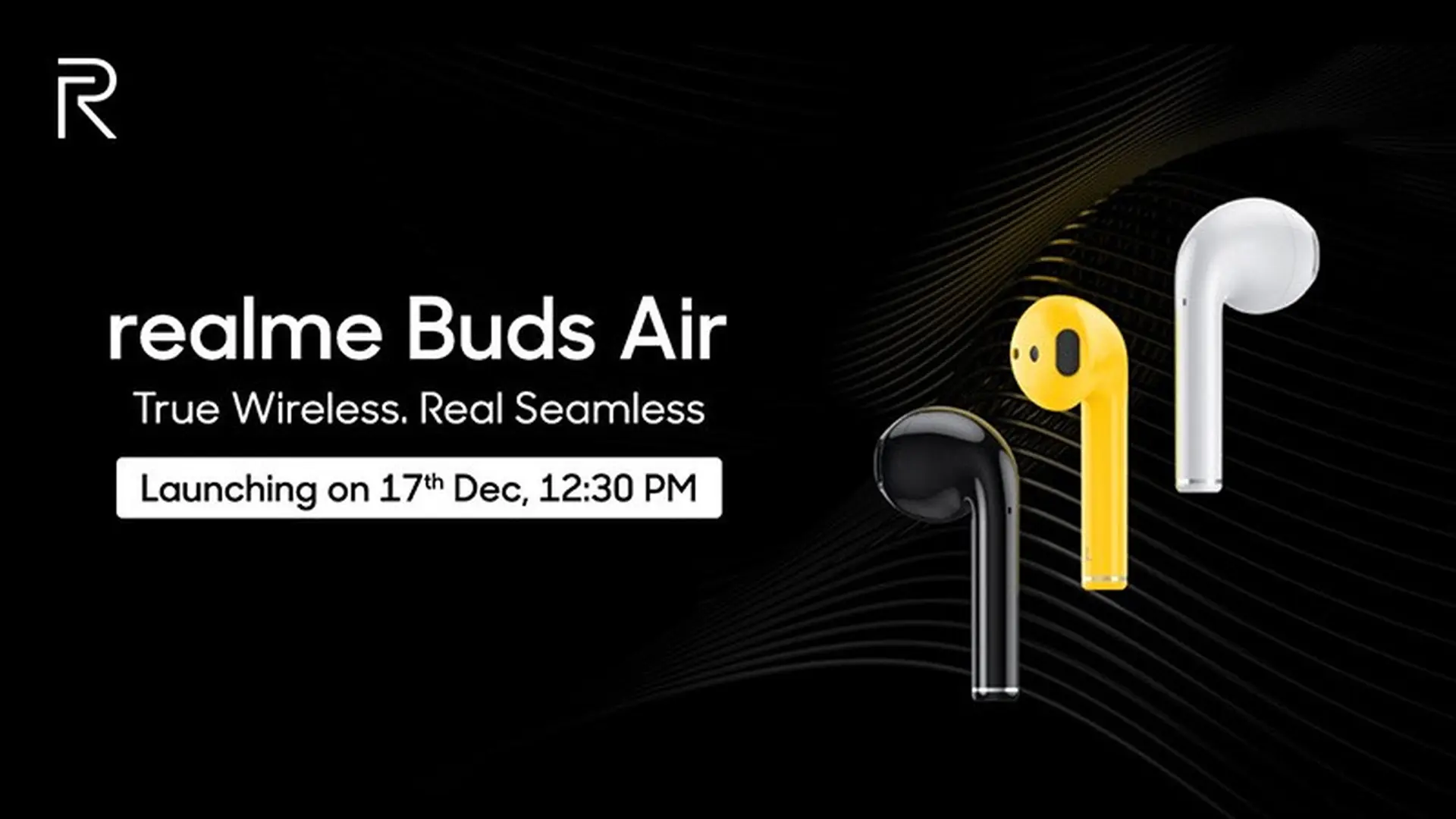 Tai nghe Realme Buds Air sẽ ra mắt ngày 17/12, giá chỉ 1.6 triệu đồng