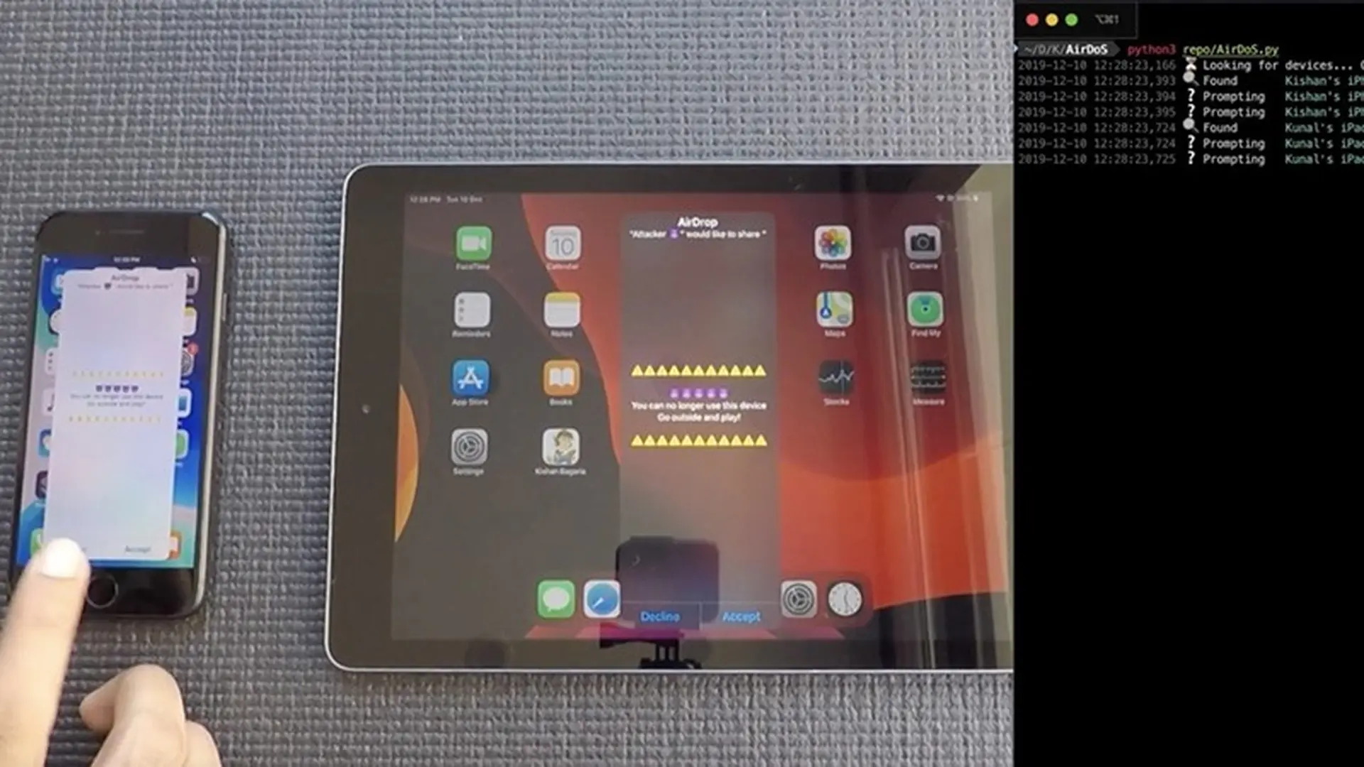 Cập nhật iPhone của bạn lên iOS 13.3 để tránh lỗ hổng AirDrop này