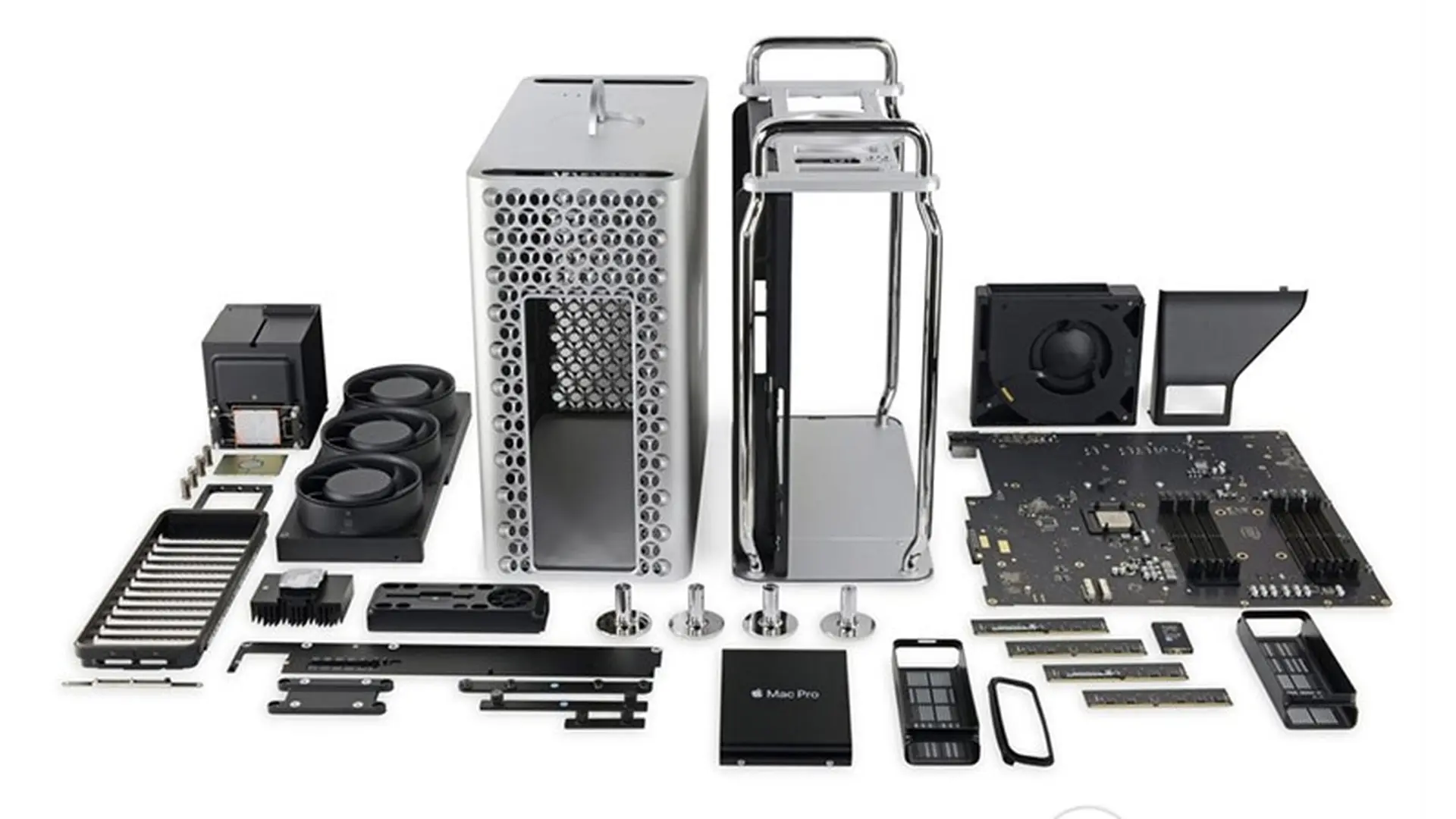 iFixit chia sẻ đầy đủ hình ảnh “mổ xẻ” Mac Pro 2019