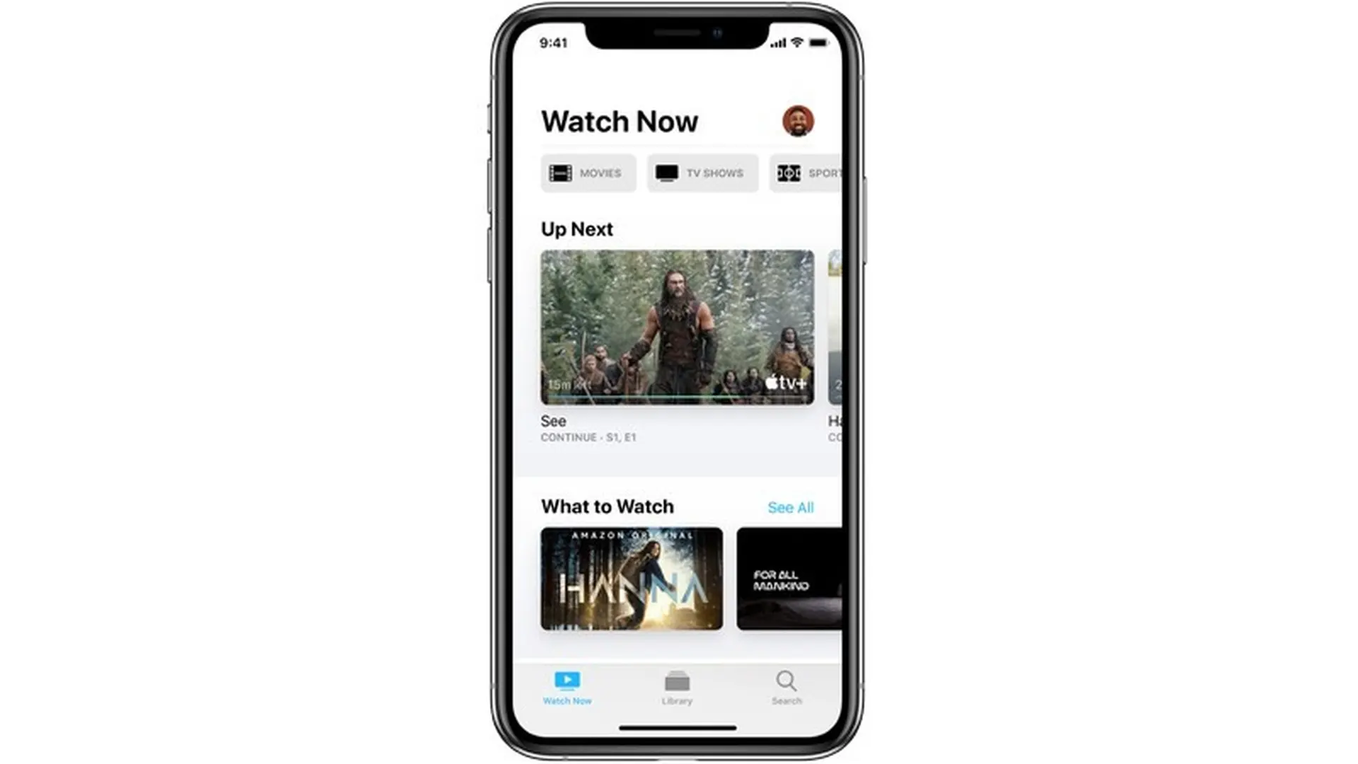 Tìm chương trình, phim, v.v. trong ứng dụng Apple TV trên iOS 13