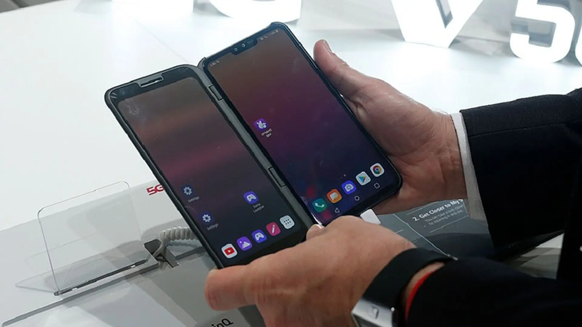 LG sẽ ra mắt flagship LG V60 tại MWC 2020 với màn hình kép, hỗ trợ 5G