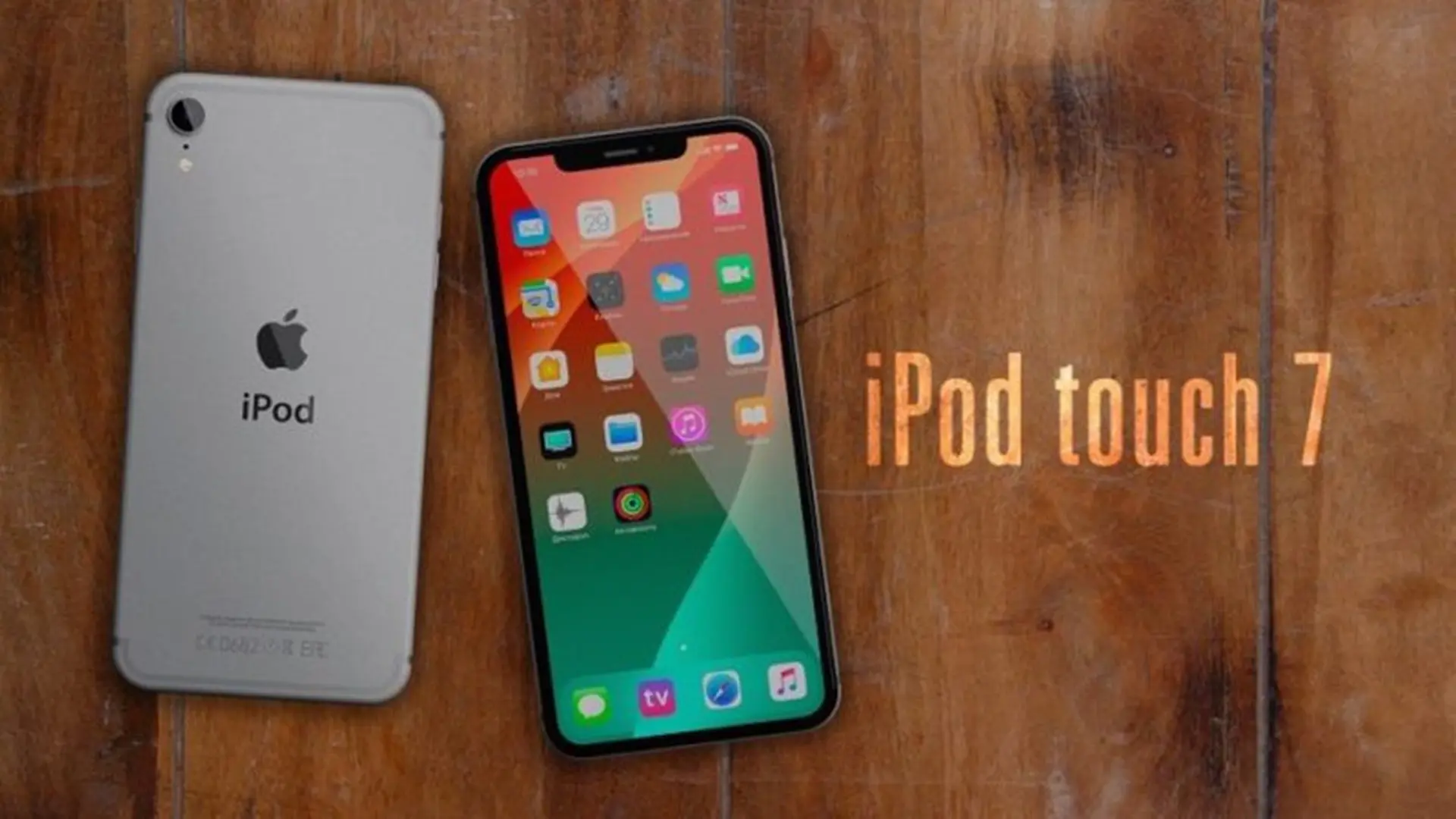 Tròn mắt trước concept iPod touch 7 với thiết kế giống iPhone XS Max và màn hình siêu lớn