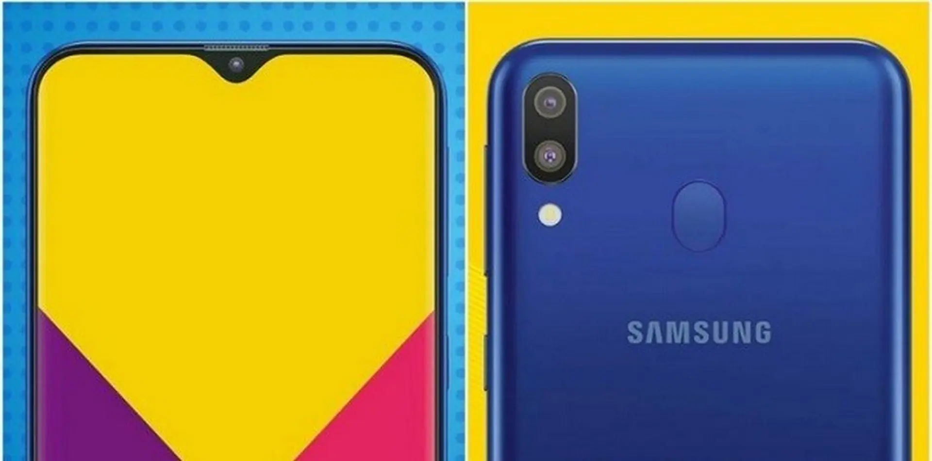 Mặt lưng của Galaxy M20 lần đầu xuất hiện ngoài đời thực