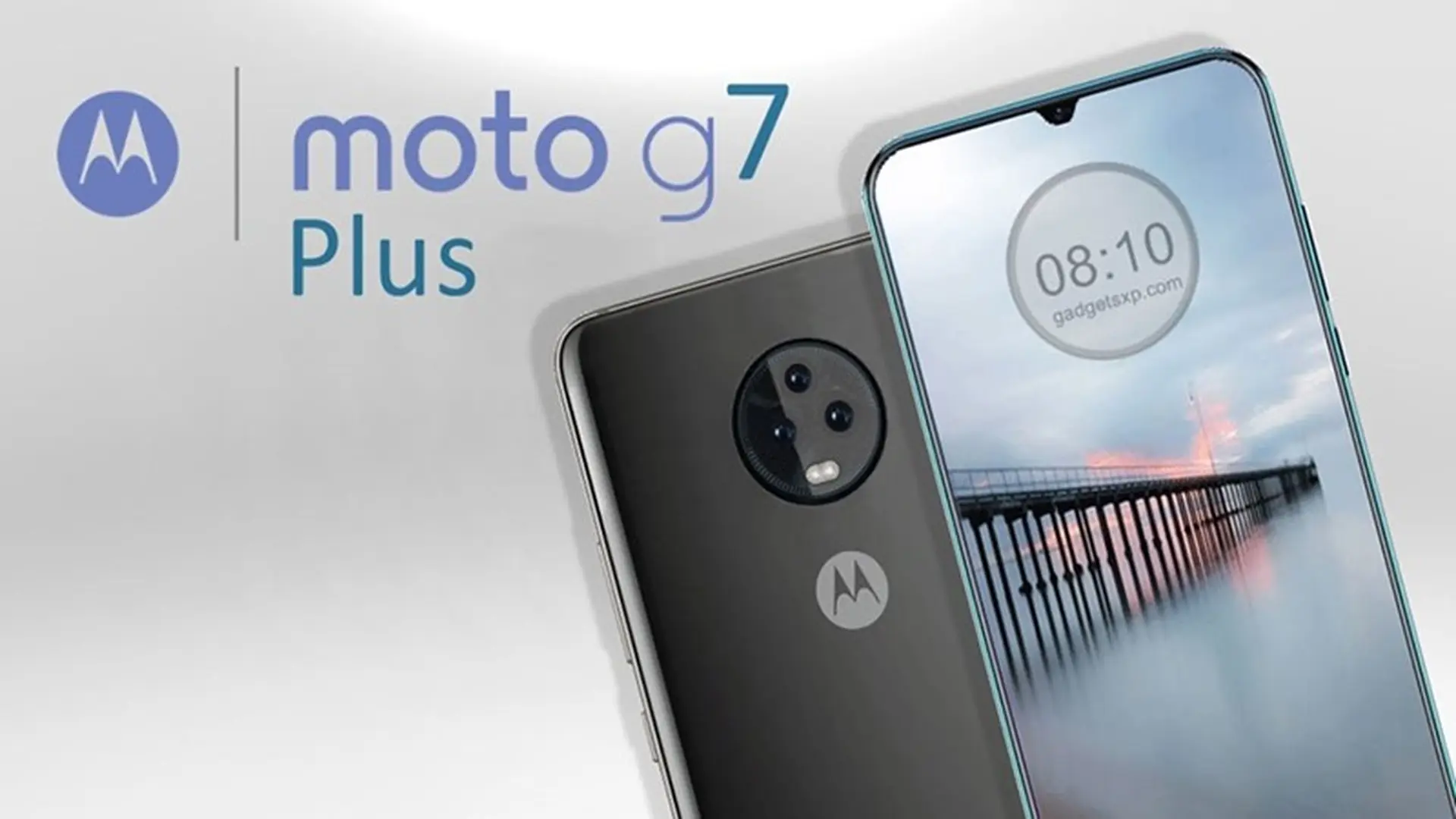 Moto G7 Plus lộ ảnh thực tế, xác nhận có màn hình “tai thỏ” hình giọt nước và camera sau kép