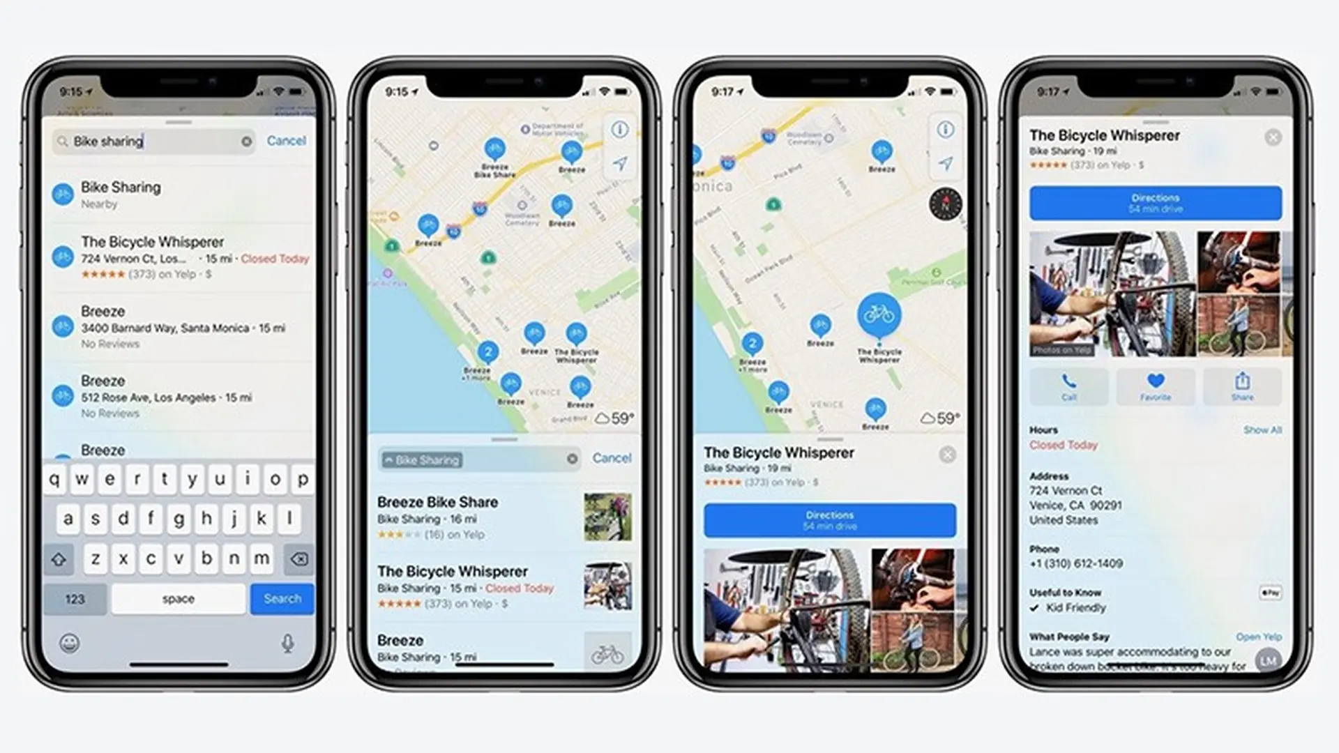 Đánh dấu và chia sẻ vị trí trong Bản đồ trên iPhone