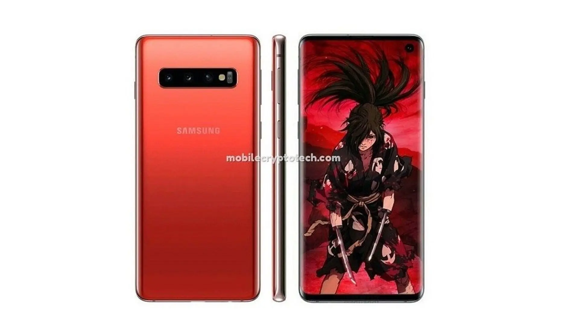 Rò rỉ Galaxy S10 phiên bản màu Cinnabar Red cực đẹp mắt