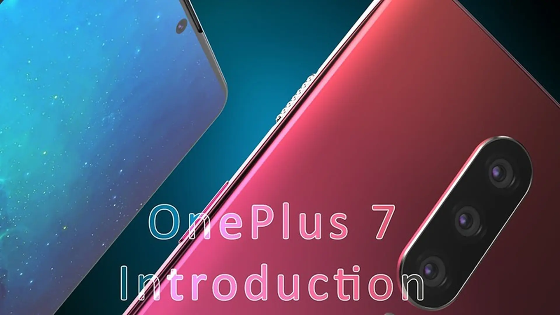 Tròn mắt trước ý tưởng thiết kế "kẻ hủy diệt" OnePlus 7 màn hình đục lỗ vô cùng đẹp mắt