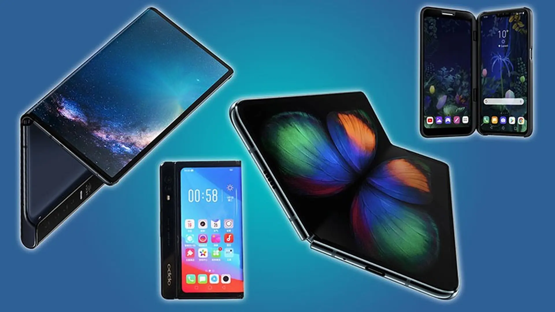 Tất cả các điện thoại gập được công bố tại MWC 2019