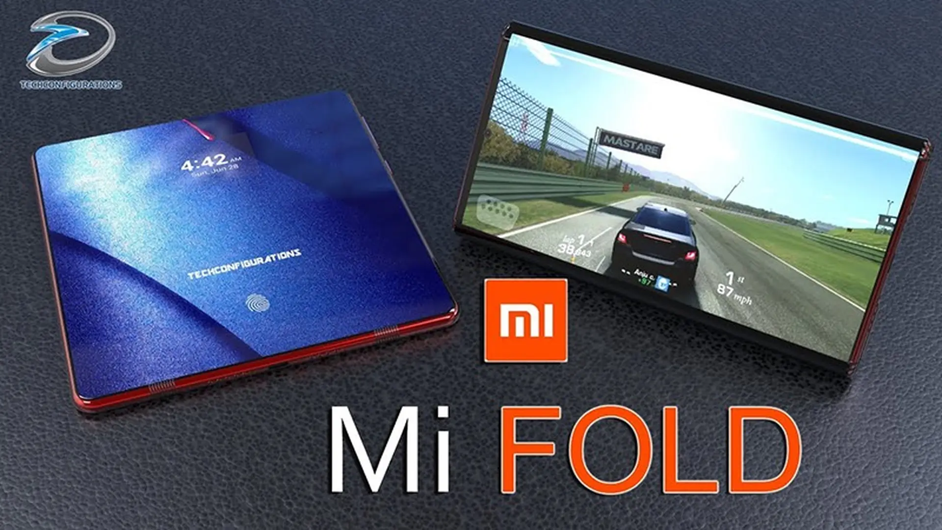 Mãn nhãn với ý tưởng thiết kế smartphone Xiaomi Mi Fold màn hình gập siêu đẹp