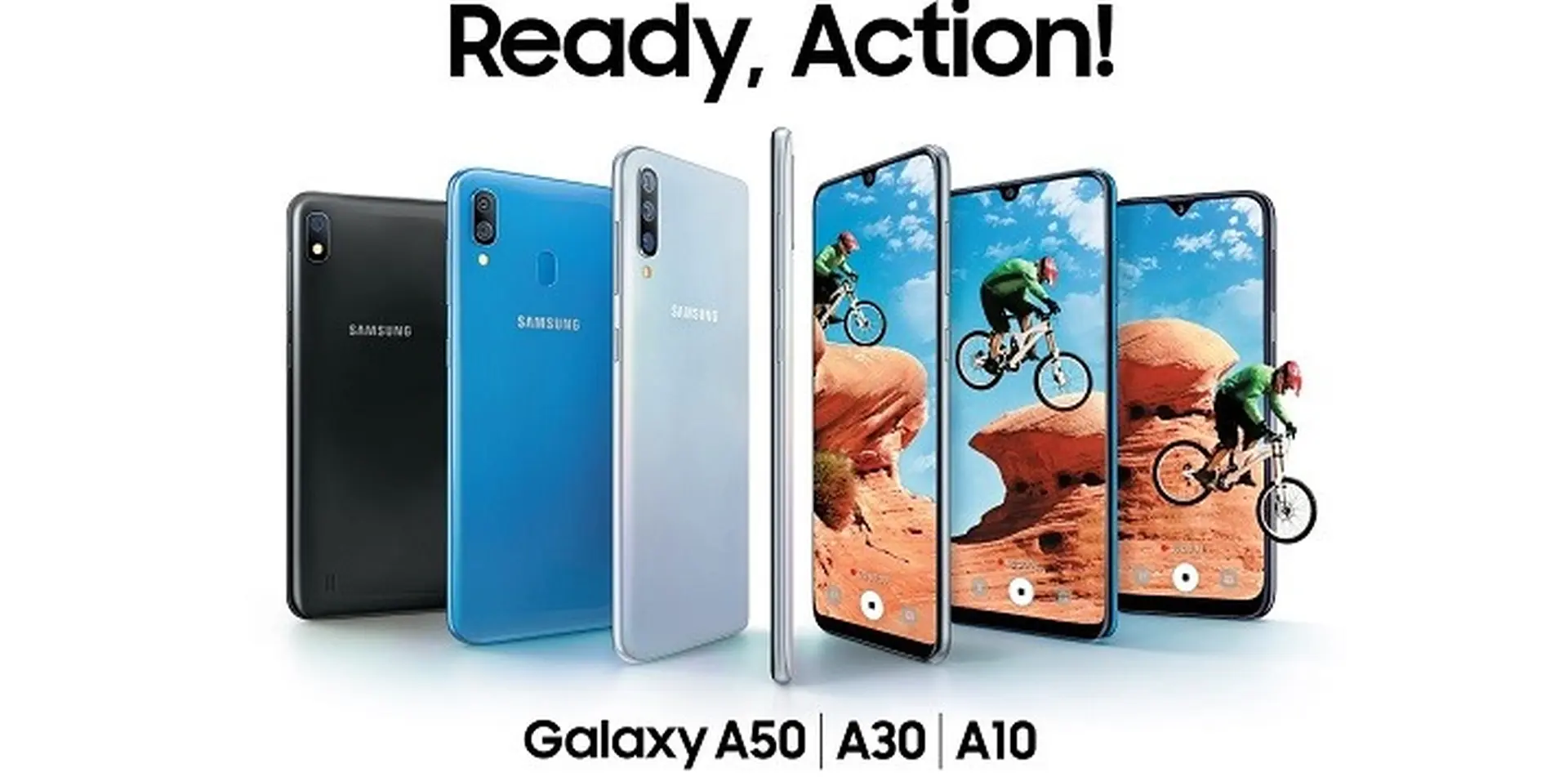 Galaxy A10, A30 và A50 ra mắt: 3 camera, pin trâu, vân tay trong màn hình, giá từ 2.7 triệu