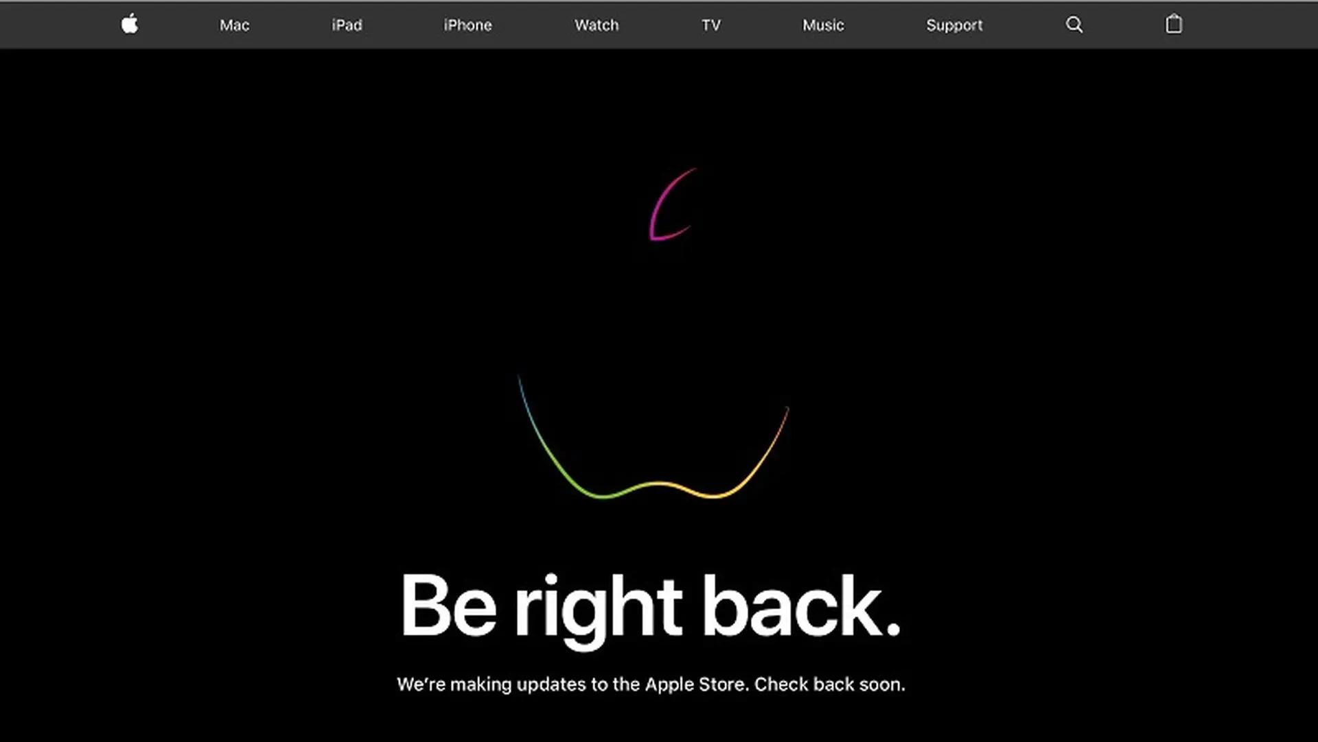 Apple Store online tạm đóng cửa để chuẩn bị cập nhật sản phẩm mới