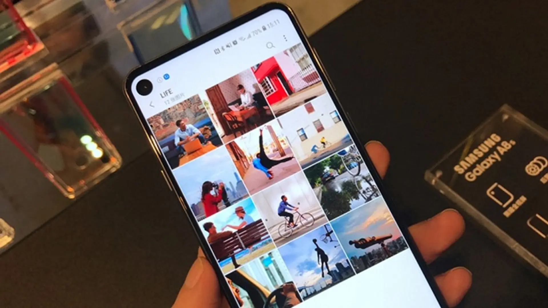 Samsung Galaxy A60 lộ video thực tế với màn hình Infinity-O đẹp mắt