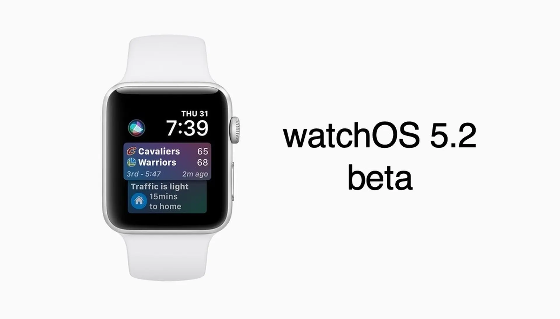 Apple phát hành bản cập nhật watchOS 5.2 beta 6
